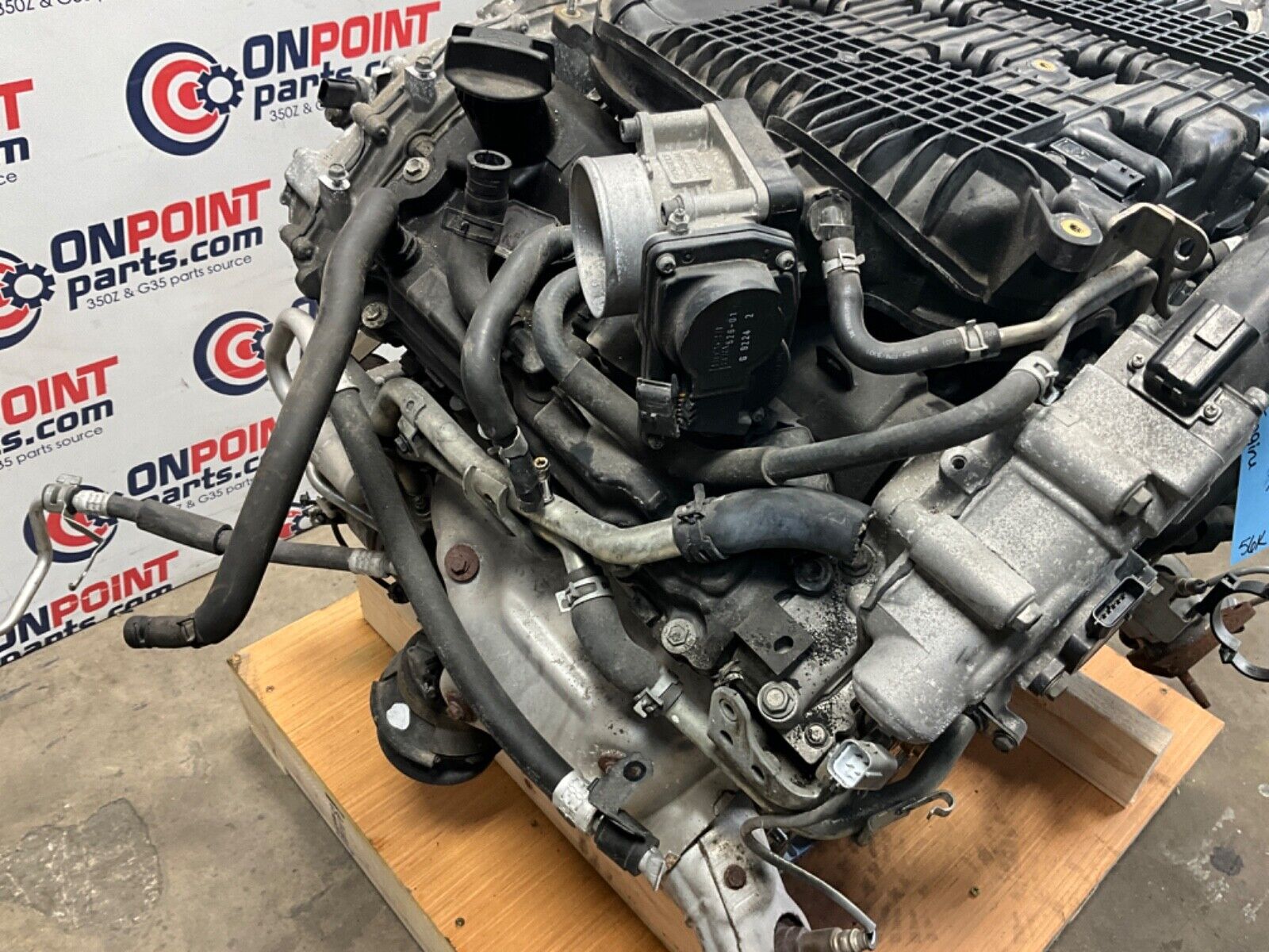 2009 Infiniti V36 G37 VQ37VHR Engine Automatic 56k OEM 12BAWF0 - On Point Parts Inc