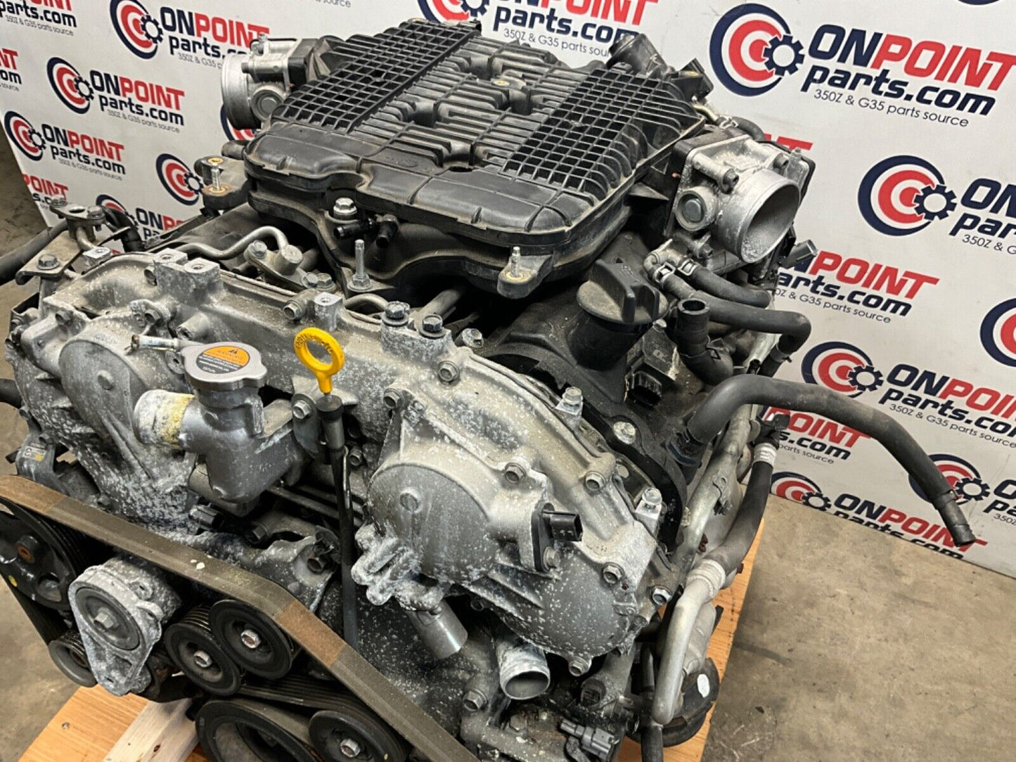 2009 Infiniti V36 G37 VQ37VHR Engine Automatic 56k OEM 12BAWF0 - On Point Parts Inc