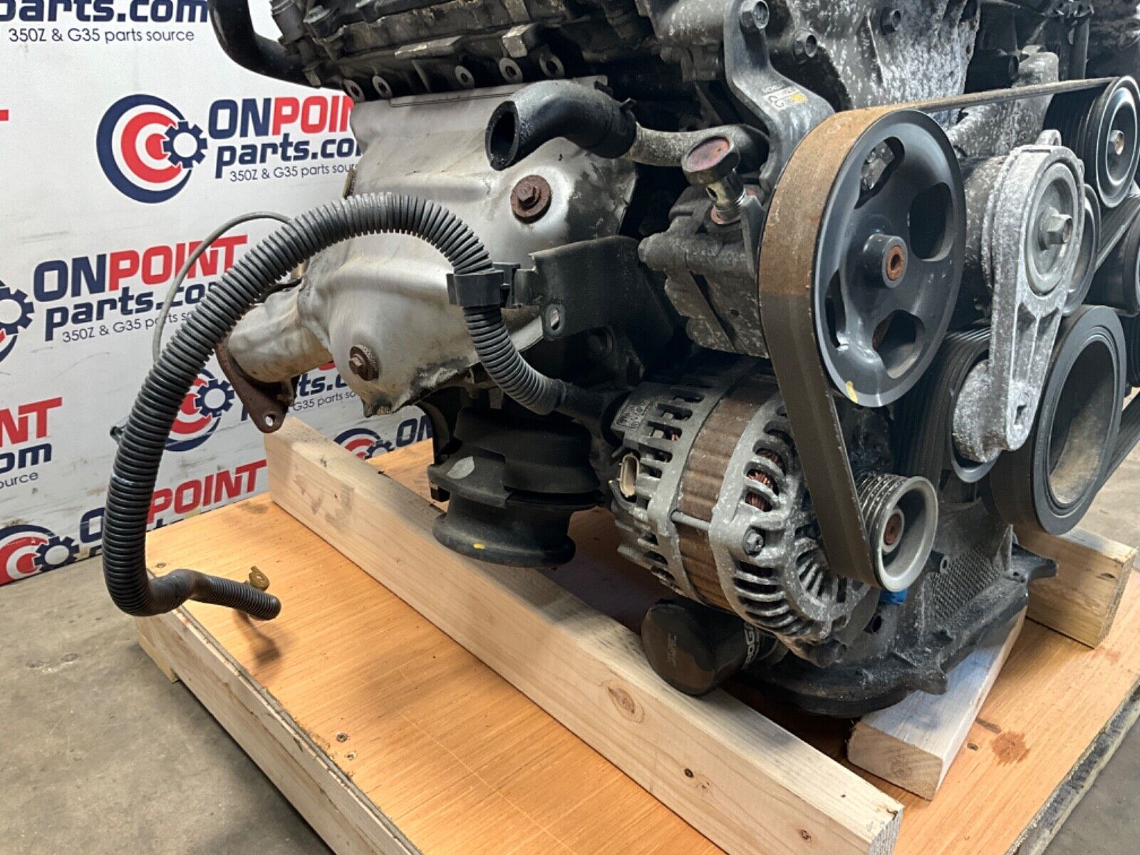 2009 Infiniti V36 G37 VQ37VHR Engine Automatic 56k OEM 12BAWF0 - On Point Parts Inc