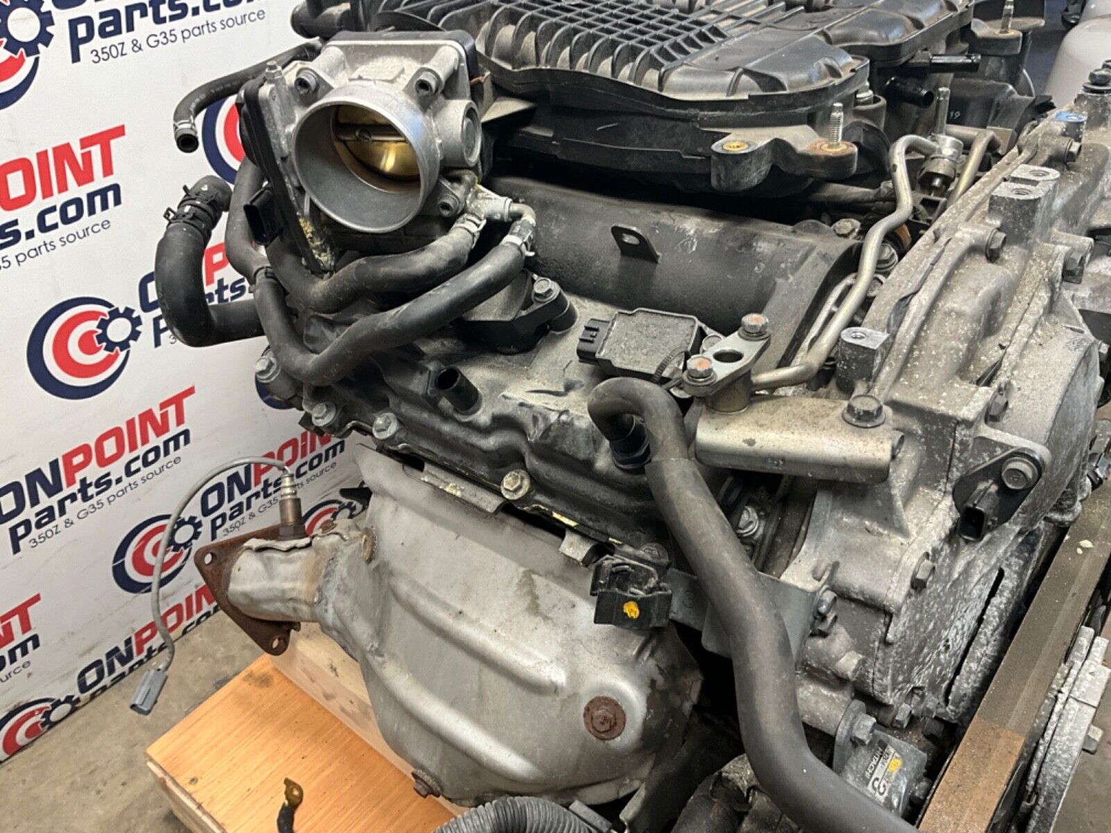 2009 Infiniti V36 G37 VQ37VHR Engine Automatic 56k OEM 12BAWF0 - On Point Parts Inc