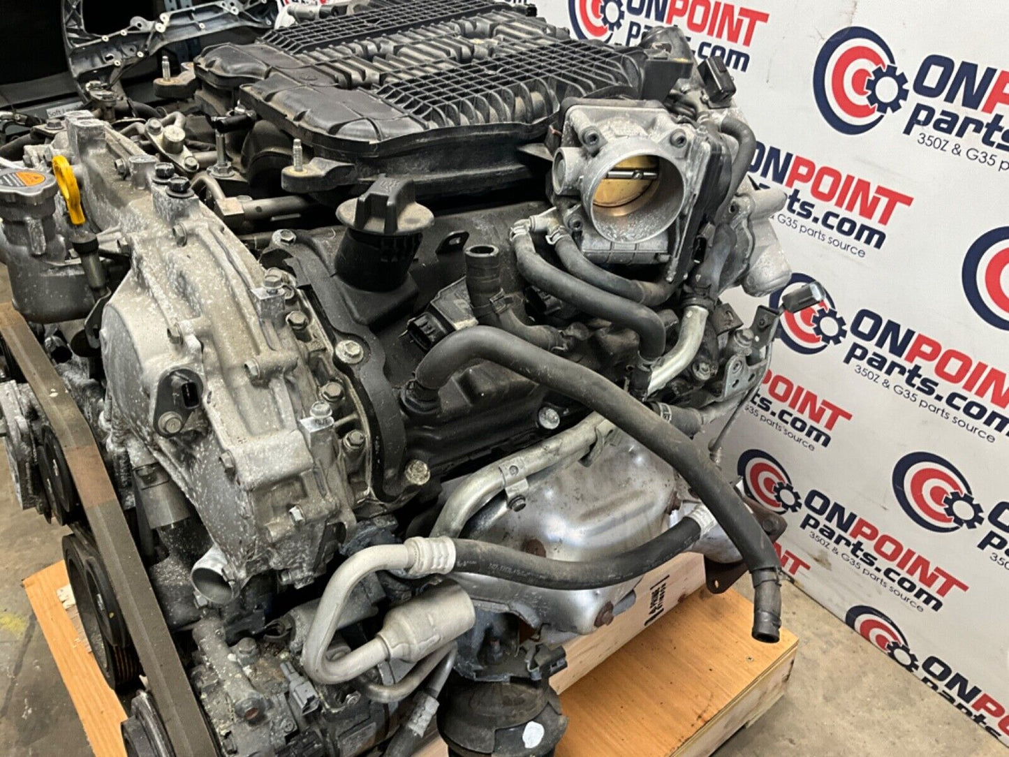 2009 Infiniti V36 G37 VQ37VHR Engine Automatic 56k OEM 12BAWF0 - On Point Parts Inc