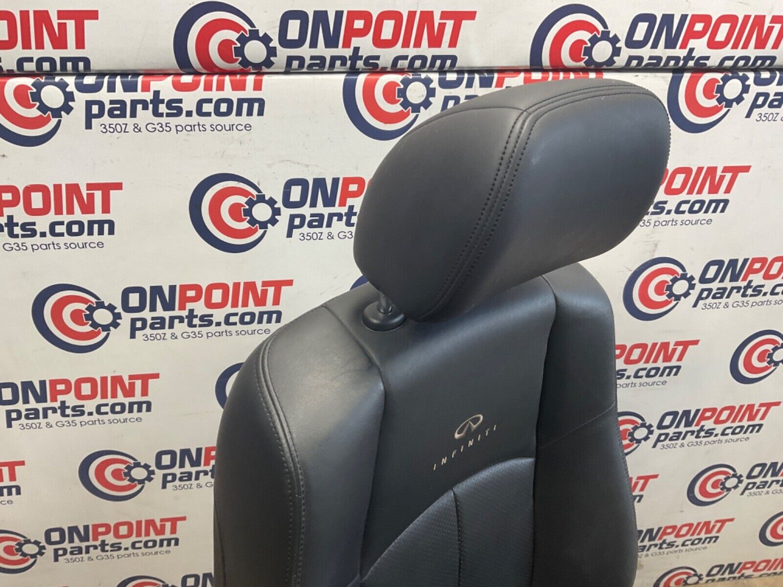 2009 Infiniti V36 G37 Passenger Right Front Sedan Leather Power Seat OEM 12BAWF9 - On Point Parts Inc