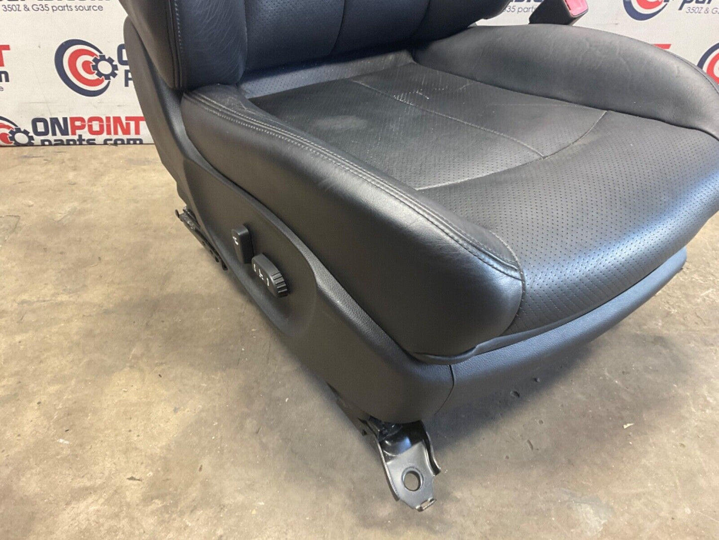 2009 Infiniti V36 G37 Passenger Right Front Sedan Leather Power Seat OEM 12BAWF9 - On Point Parts Inc