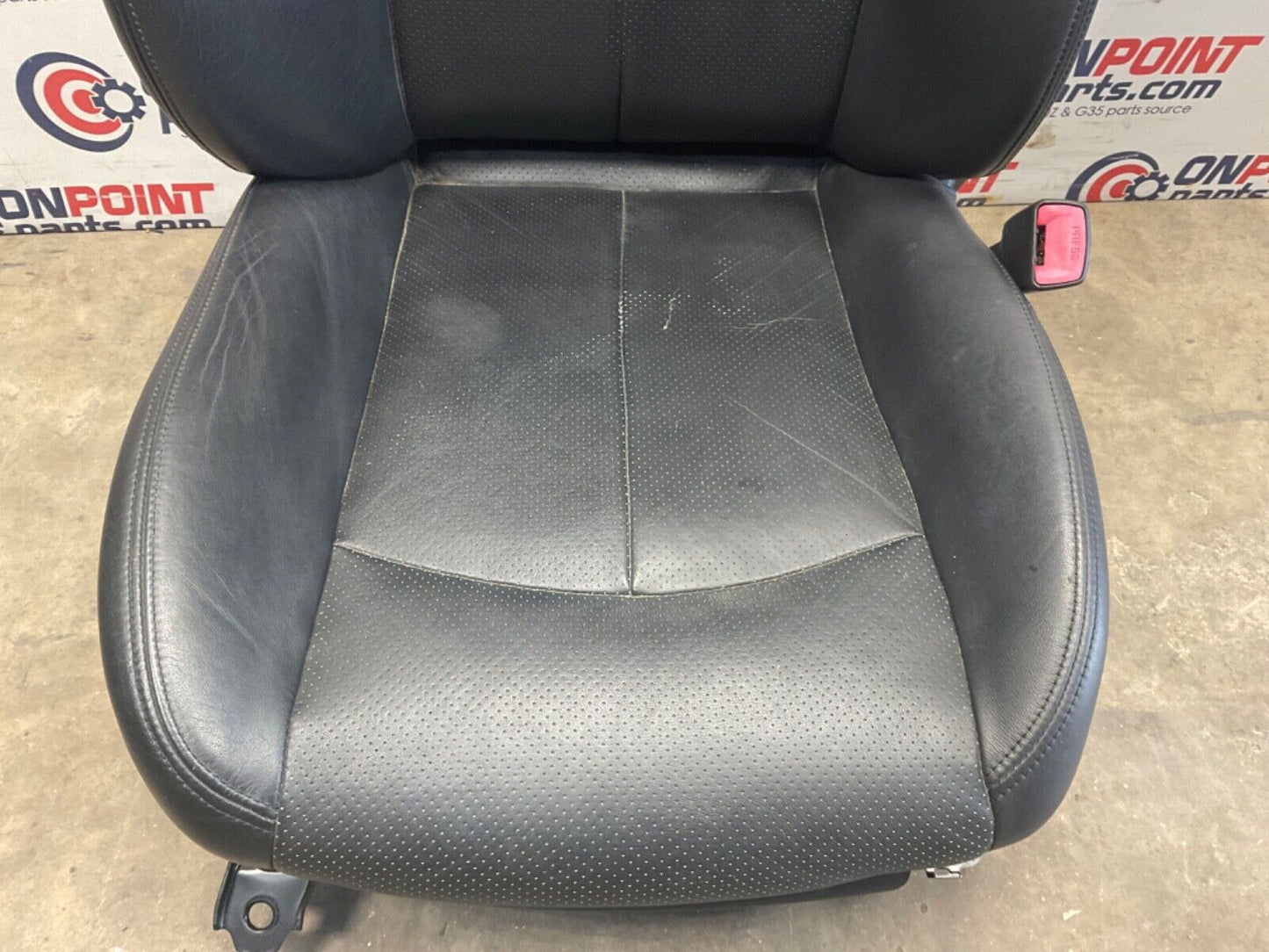 2009 Infiniti V36 G37 Passenger Right Front Sedan Leather Power Seat OEM 12BAWF9 - On Point Parts Inc