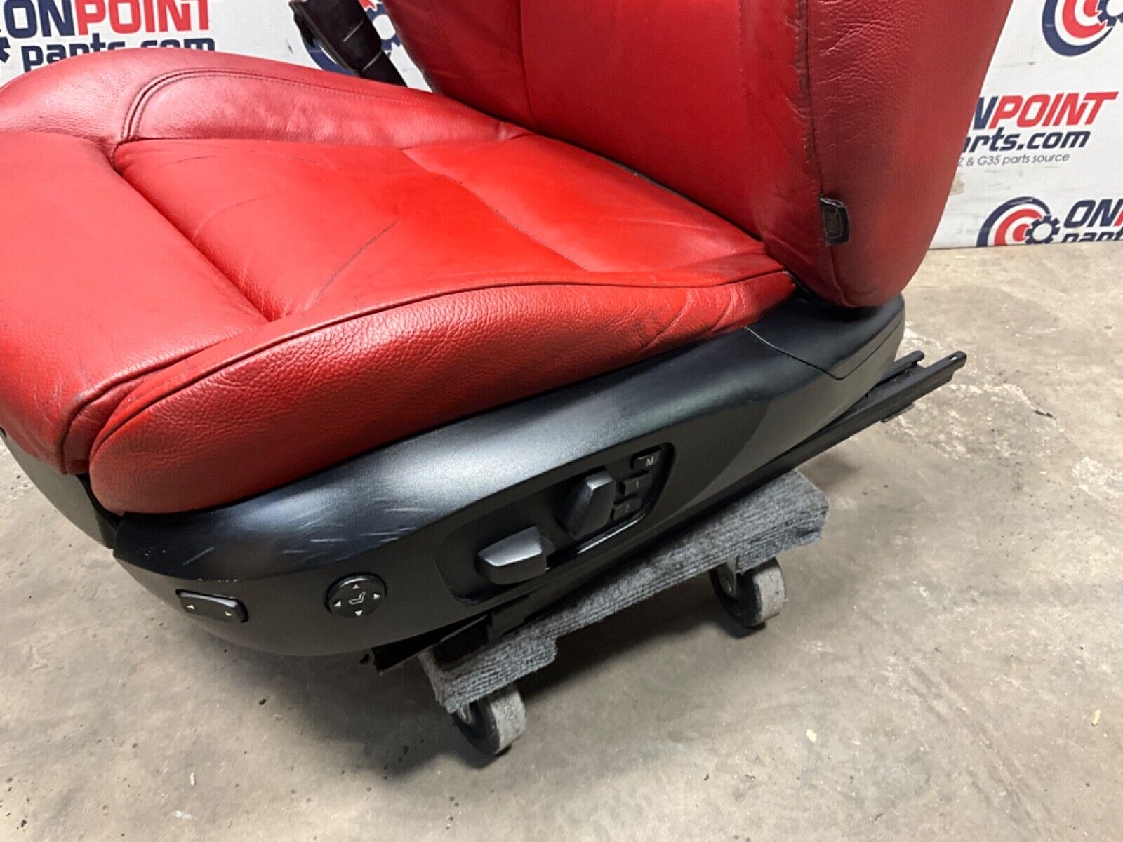 2009 BMW E92 335i Driver Left Front Coupe Power Leather Seat OEM 21BA4F9 - On Point Parts Inc