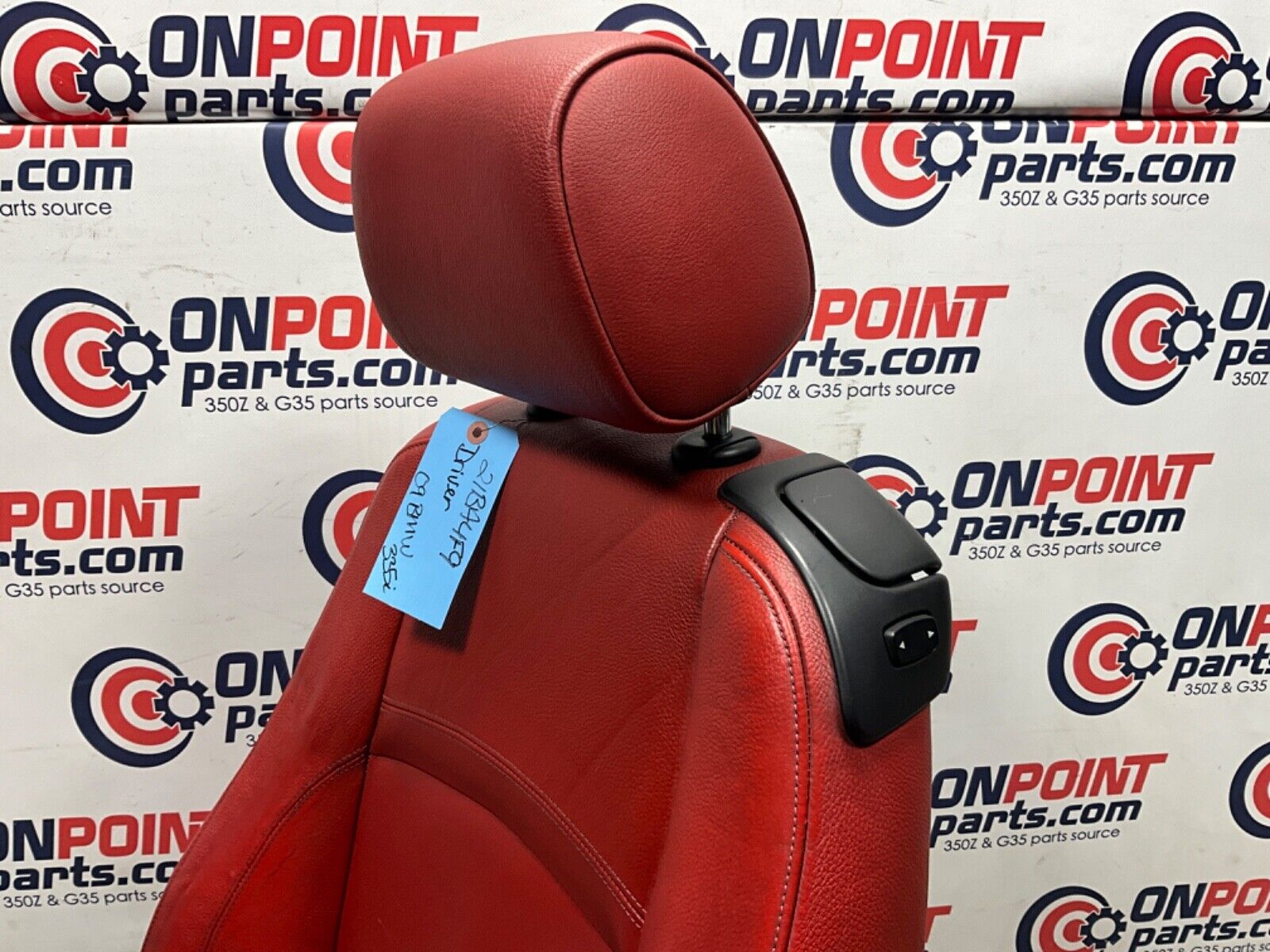 2009 BMW E92 335i Driver Left Front Coupe Power Leather Seat OEM 21BA4F9 - On Point Parts Inc