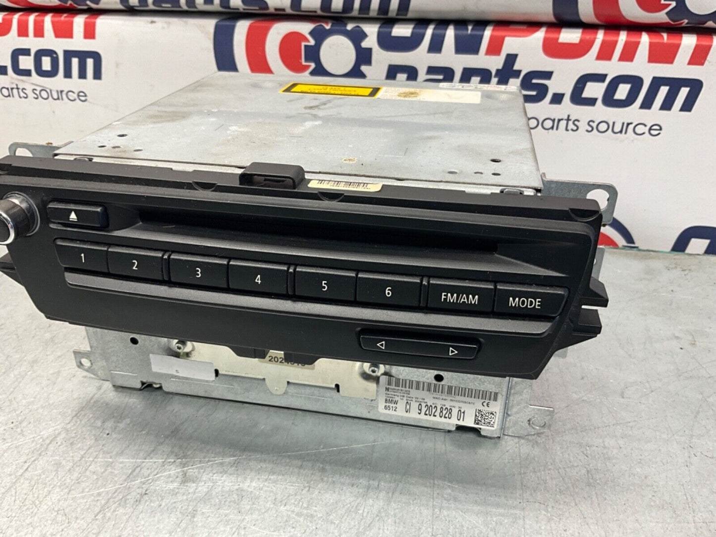 2009 BMW E92 335i CD Radio Navigation Head Unit OEM 21BA4F - On Point Parts Inc