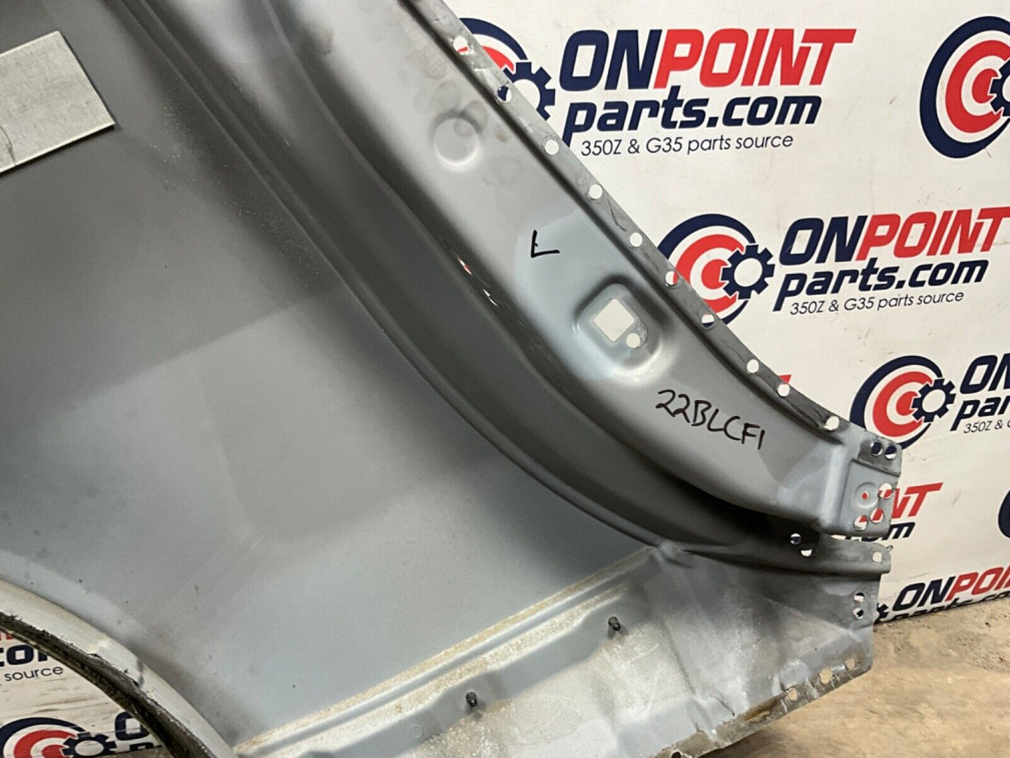 2004 Nissan Z33 350Z Driver Left Rear Fender Quarter Panel OEM 22BLCF5 - On Point Parts Inc