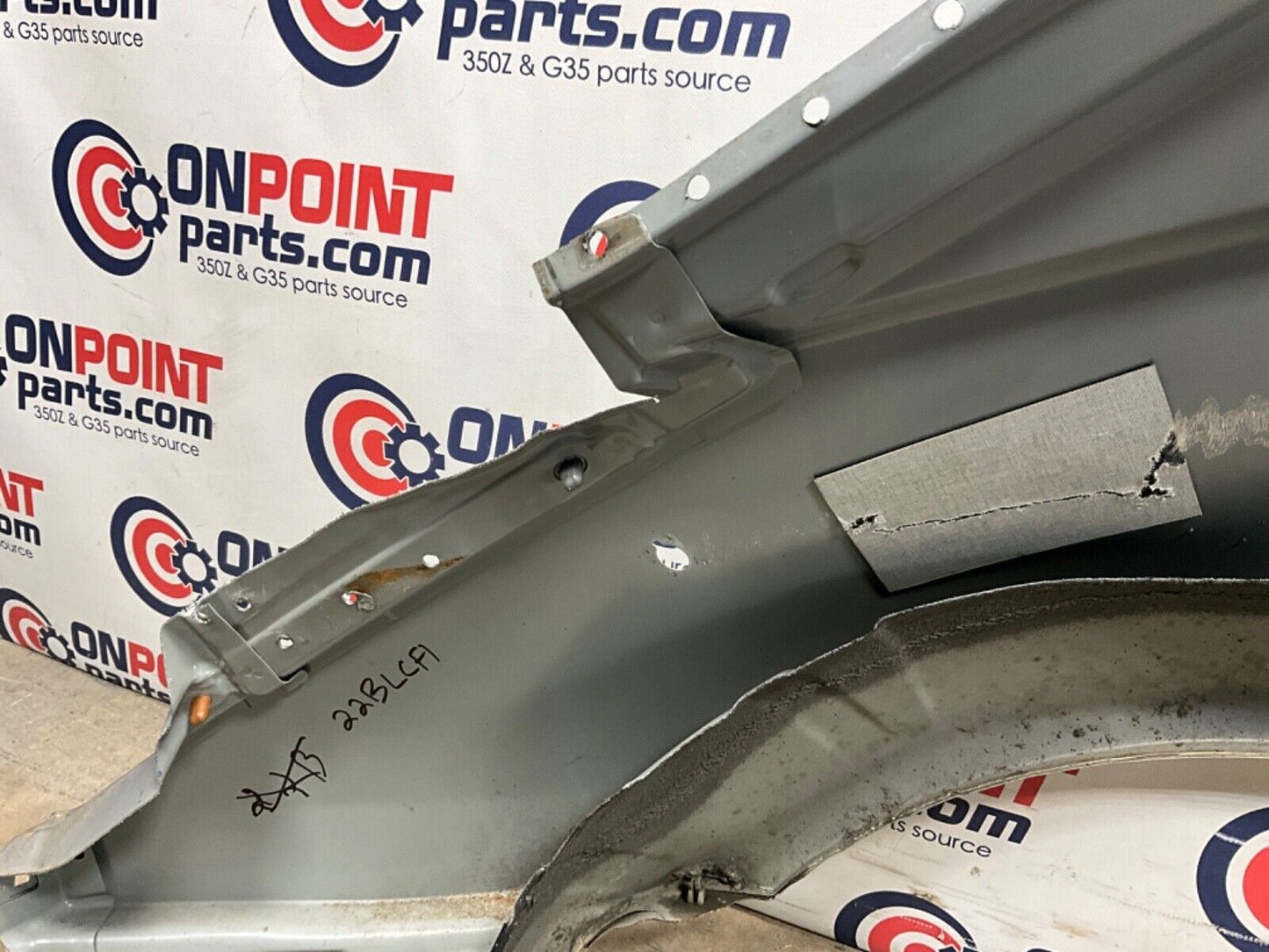 2004 Nissan Z33 350Z Driver Left Rear Fender Quarter Panel OEM 22BLCF5 - On Point Parts Inc