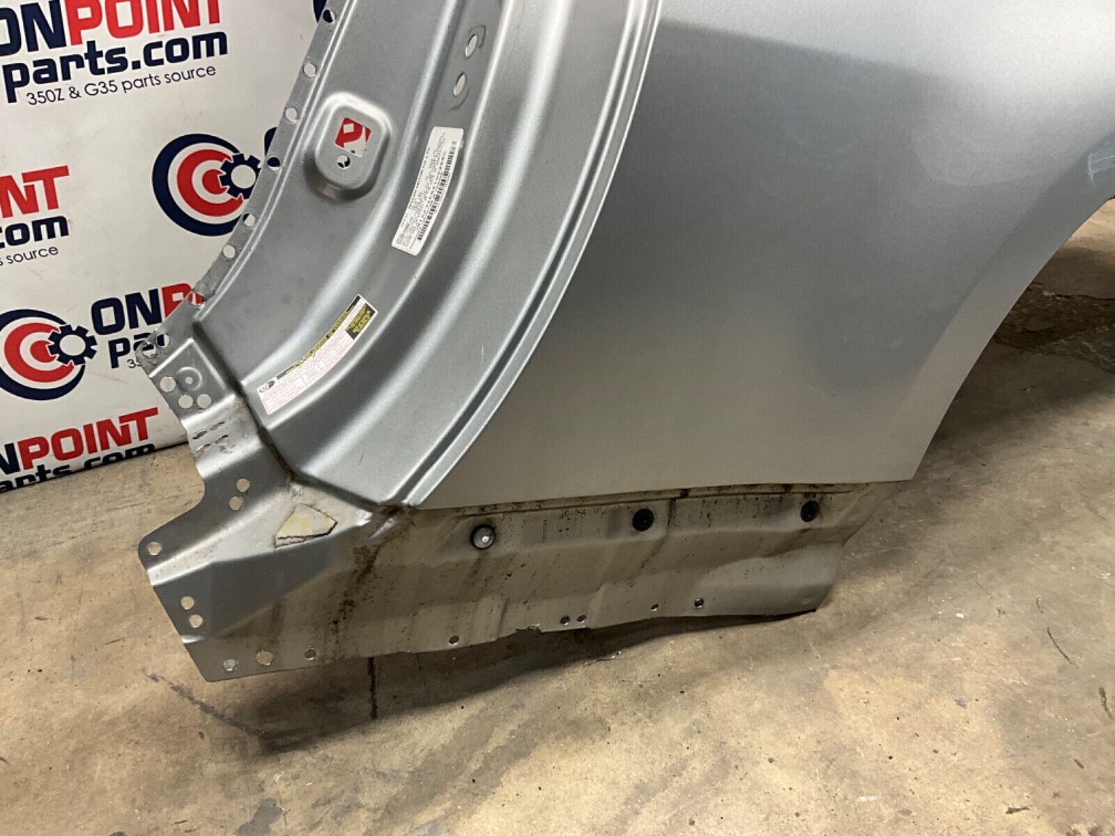 2004 Nissan Z33 350Z Driver Left Rear Fender Quarter Panel OEM 22BLCF5 - On Point Parts Inc