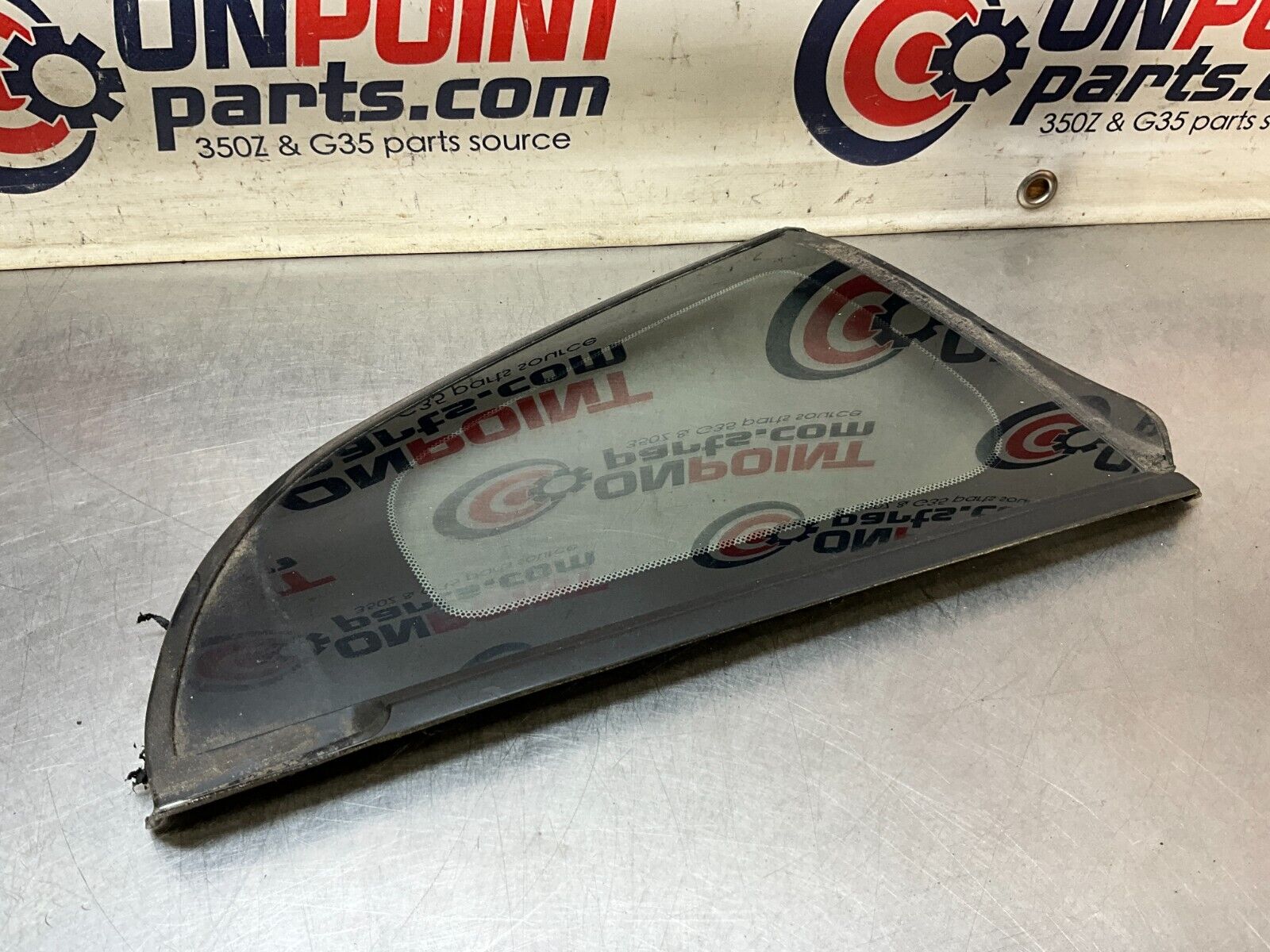 2004 Nissan Z33 350Z Passenger Right Rear Quarter Glass Side Window OEM 22BLCFE - On Point Parts Inc