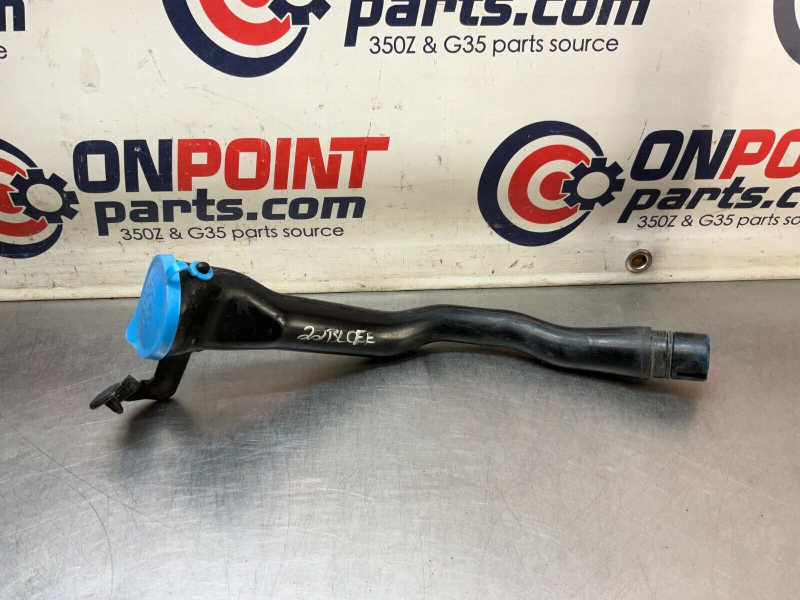 2004 Nissan Z33 350Z Windshield Washer Fluid Fill Inlet Tube Neck OEM 22BLCFE - On Point Parts Inc