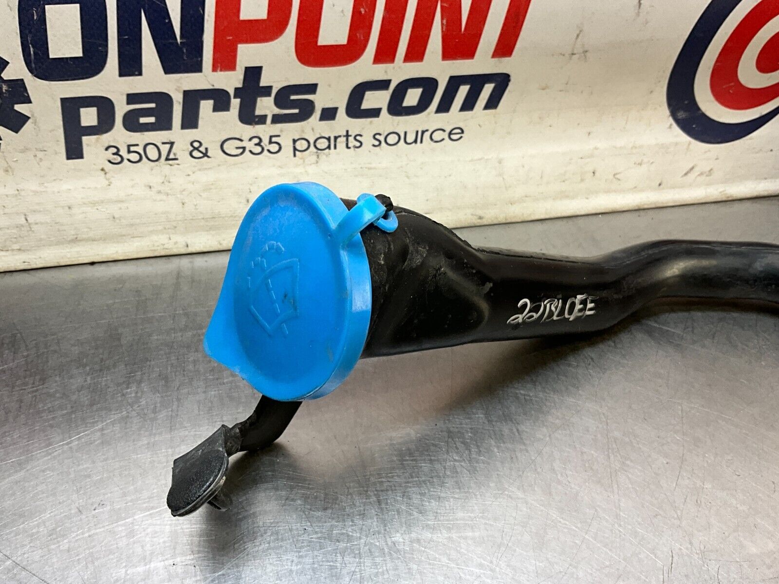 2004 Nissan Z33 350Z Windshield Washer Fluid Fill Inlet Tube Neck OEM 22BLCFE - On Point Parts Inc