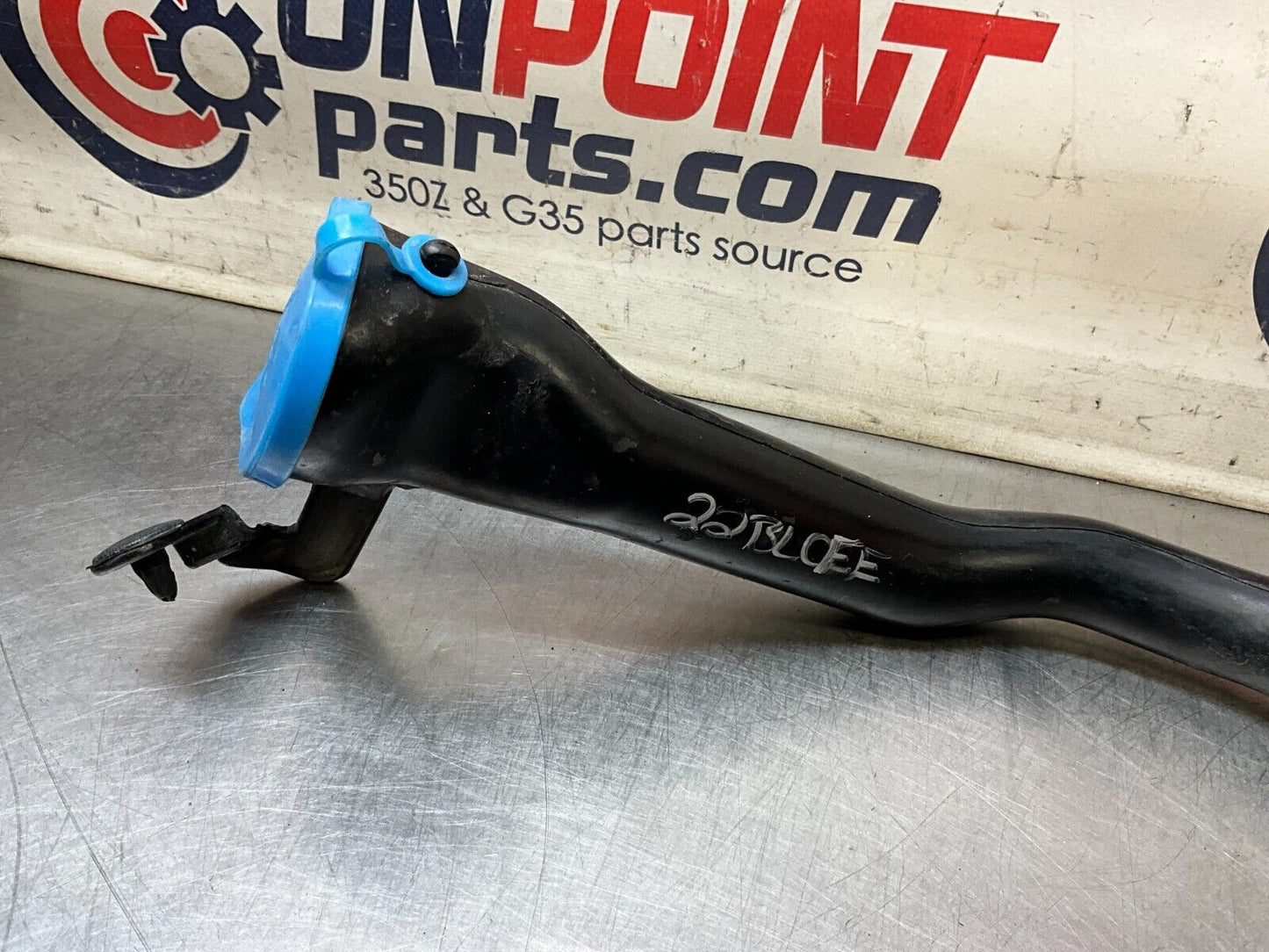 2004 Nissan Z33 350Z Windshield Washer Fluid Fill Inlet Tube Neck OEM 22BLCFE - On Point Parts Inc