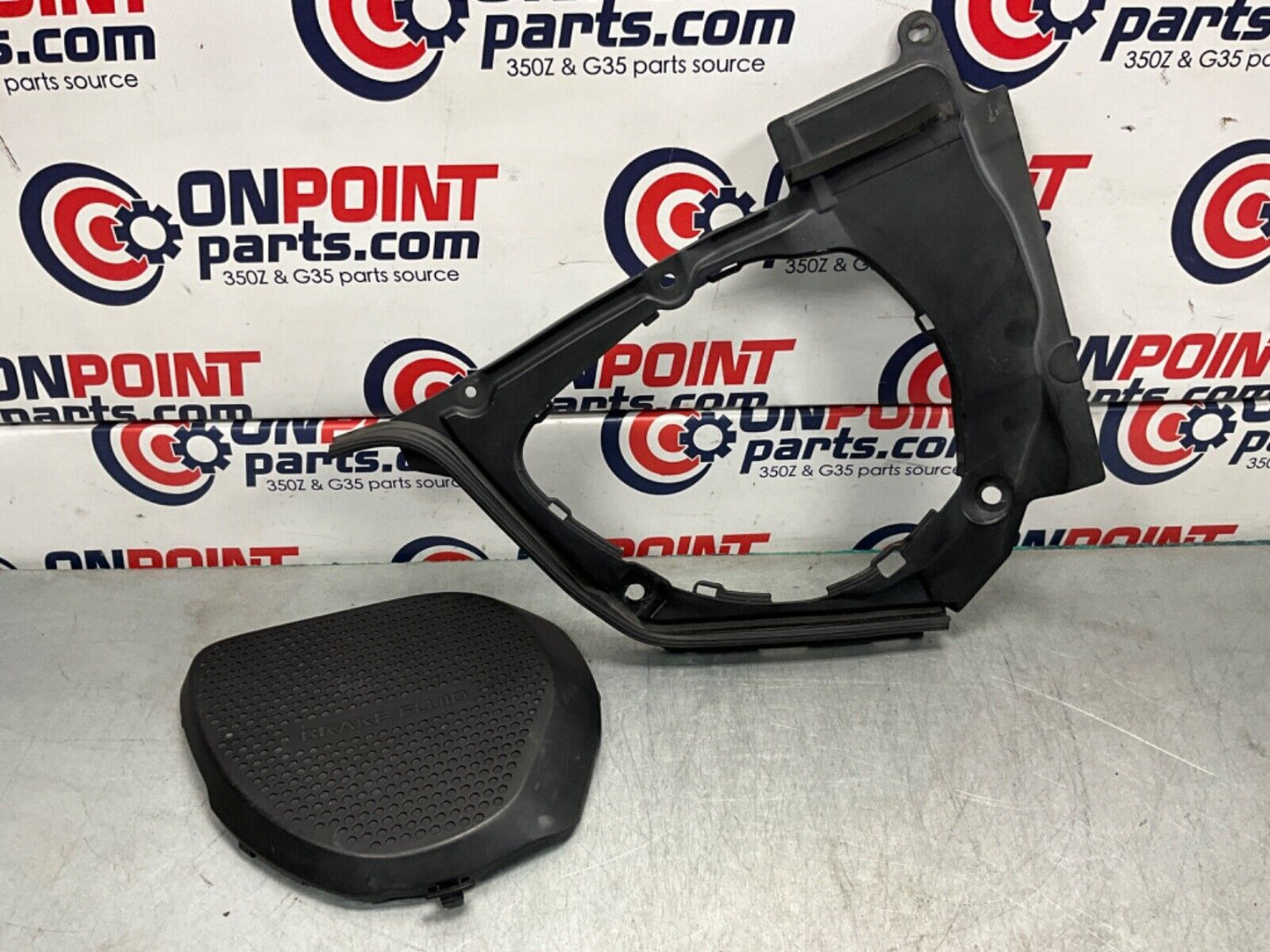 2007 Nissan Z33 350Z Brake Fluid Cover Trim OEM 25BBMF3 - On Point Parts Inc