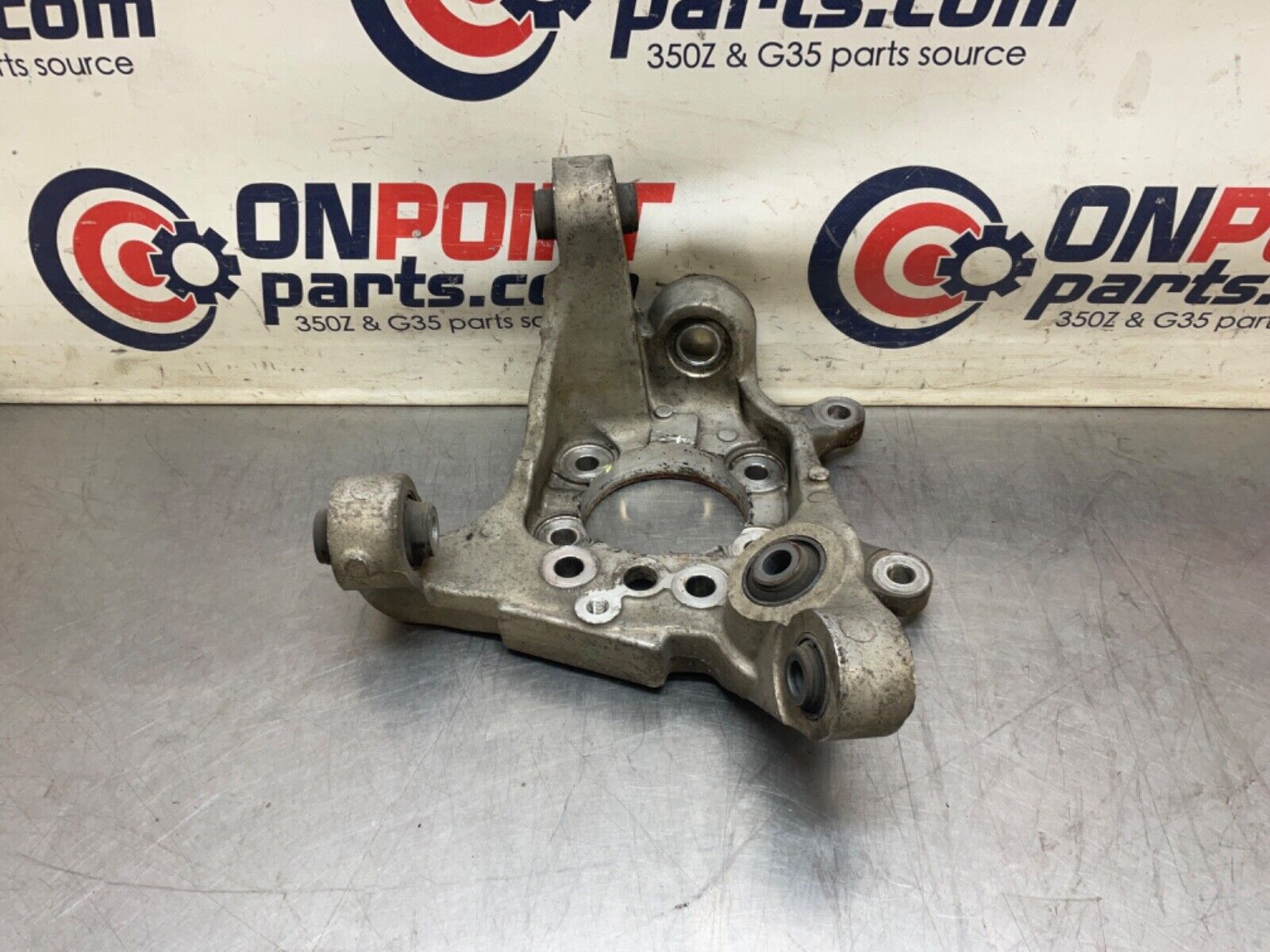 2007Nissan Z33 350Z Driver Left Rear Suspension Knuckle Axle Housing OEM 25BBMFG - On Point Parts Inc