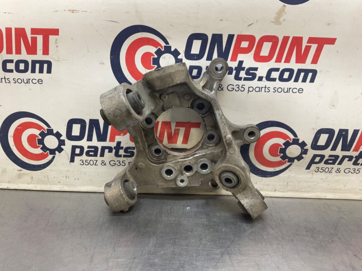 2007Nissan Z33 350Z Driver Left Rear Suspension Knuckle Axle Housing OEM 25BBMFG - On Point Parts Inc