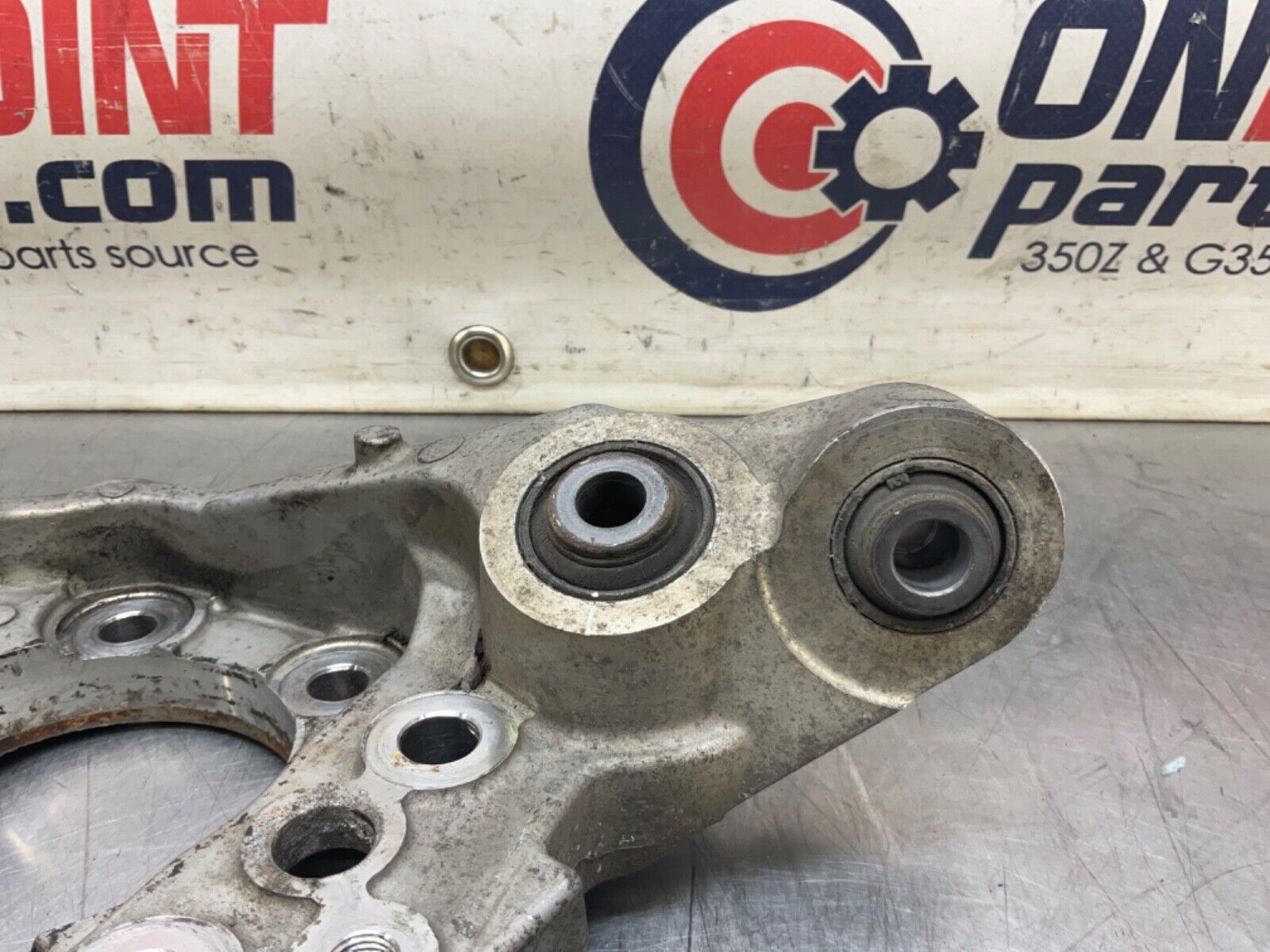 2007Nissan Z33 350Z Driver Left Rear Suspension Knuckle Axle Housing OEM 25BBMFG - On Point Parts Inc