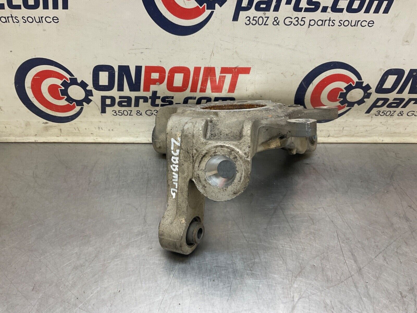 2007Nissan Z33 350Z Driver Left Rear Suspension Knuckle Axle Housing OEM 25BBMFG - On Point Parts Inc