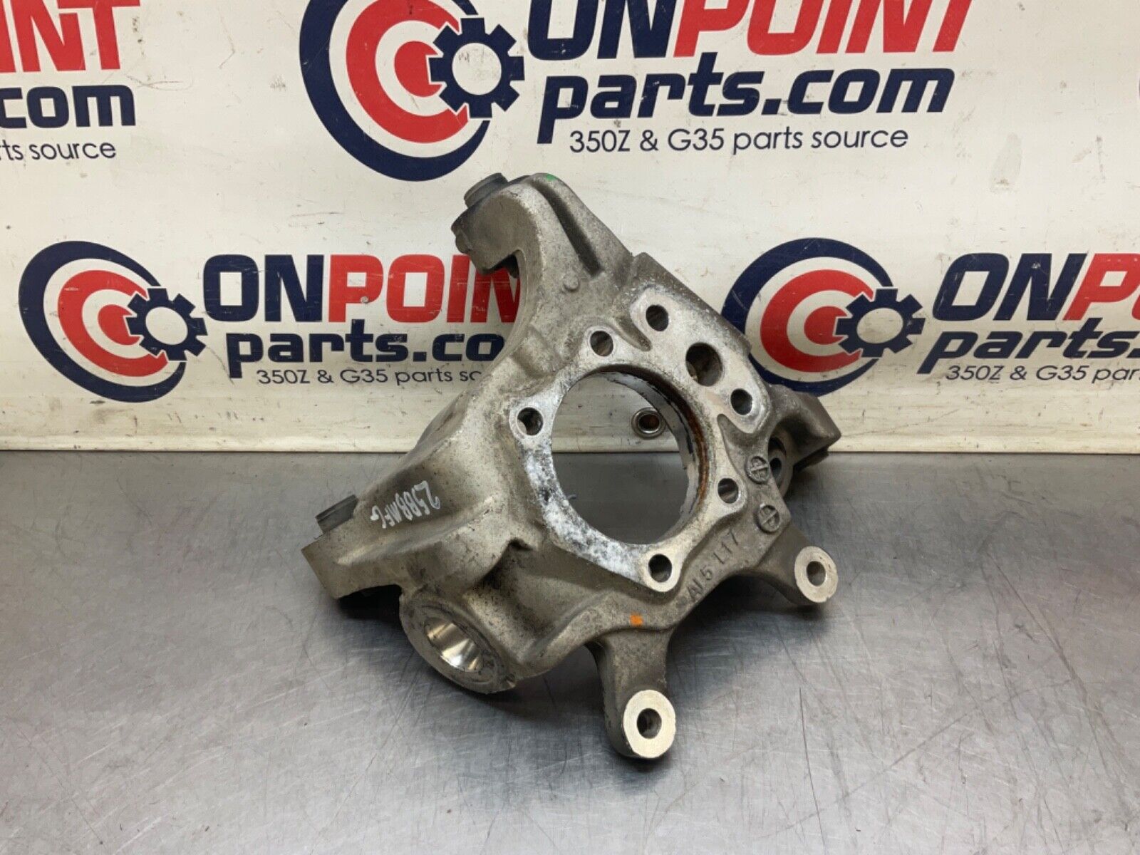 2007Nissan Z33 350Z Driver Left Rear Suspension Knuckle Axle Housing OEM 25BBMFG - On Point Parts Inc