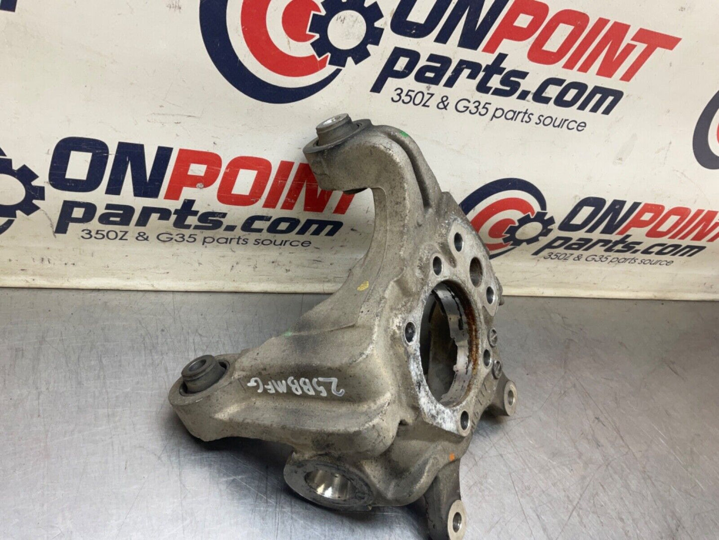 2007Nissan Z33 350Z Driver Left Rear Suspension Knuckle Axle Housing OEM 25BBMFG - On Point Parts Inc