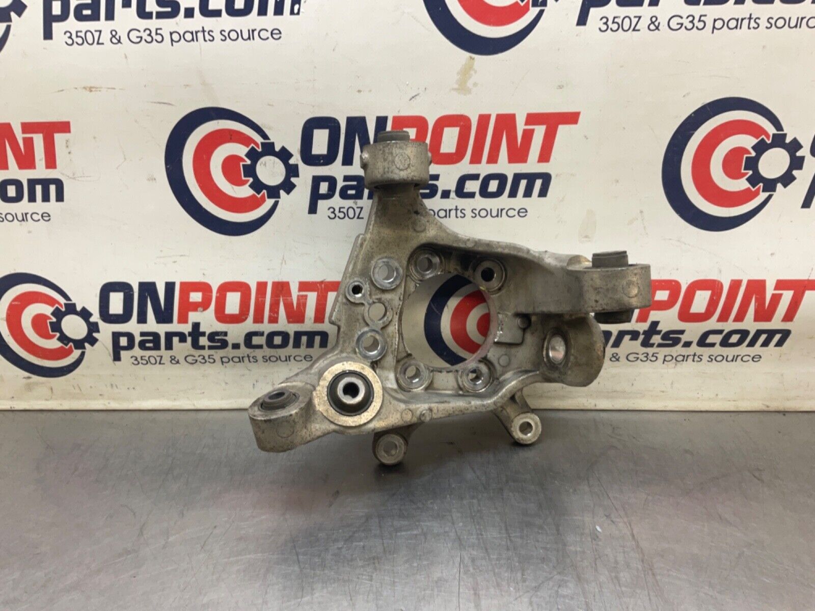 2007Nissan Z33 350Z Driver Left Rear Suspension Knuckle Axle Housing OEM 25BBMFG - On Point Parts Inc