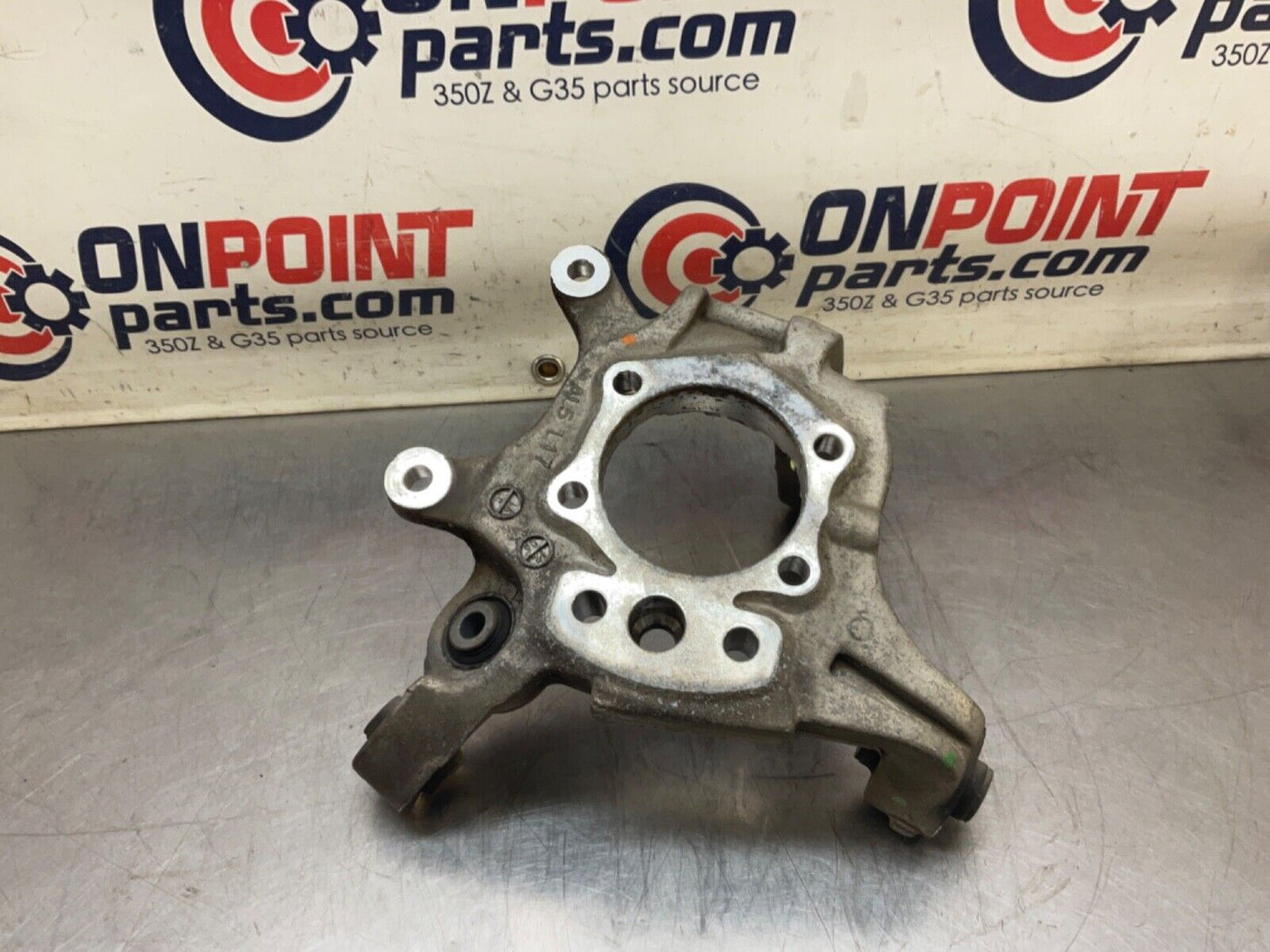 2007Nissan Z33 350Z Driver Left Rear Suspension Knuckle Axle Housing OEM 25BBMFG - On Point Parts Inc