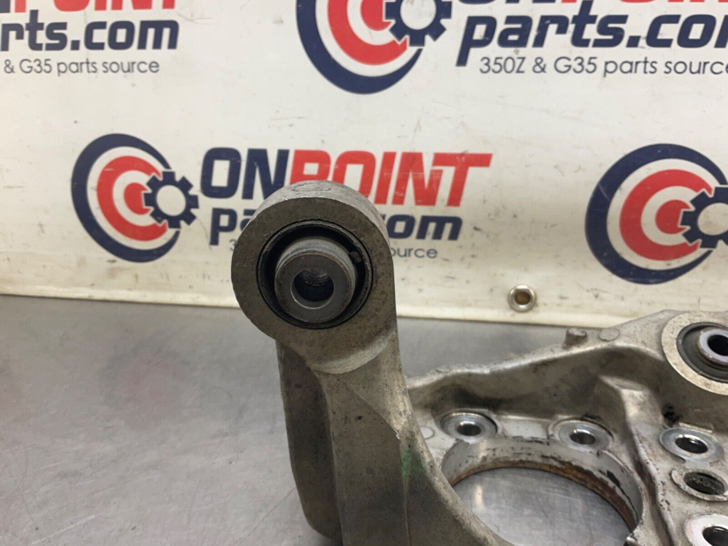 2007Nissan Z33 350Z Driver Left Rear Suspension Knuckle Axle Housing OEM 25BBMFG - On Point Parts Inc