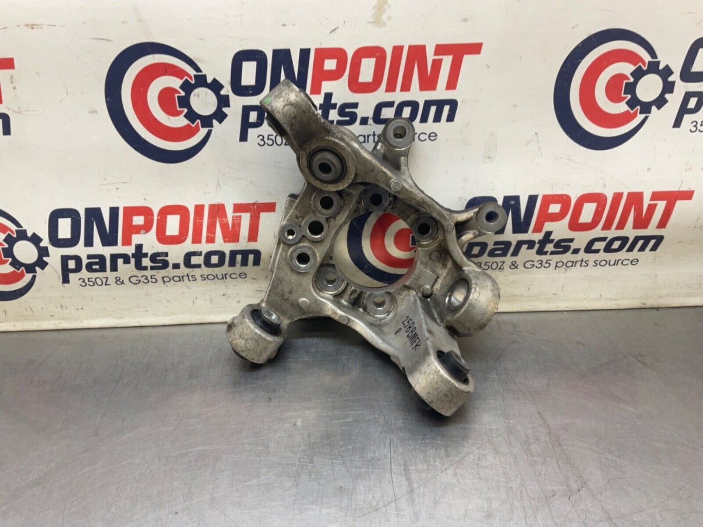 2007 Nissan Z33 350Z Passenger Rear Suspension Knuckle Axle Housing OEM 25BBMFK - On Point Parts Inc
