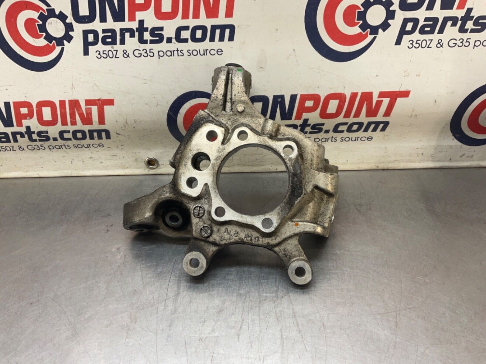 2007 Nissan Z33 350Z Passenger Rear Suspension Knuckle Axle Housing OEM 25BBMFK - On Point Parts Inc