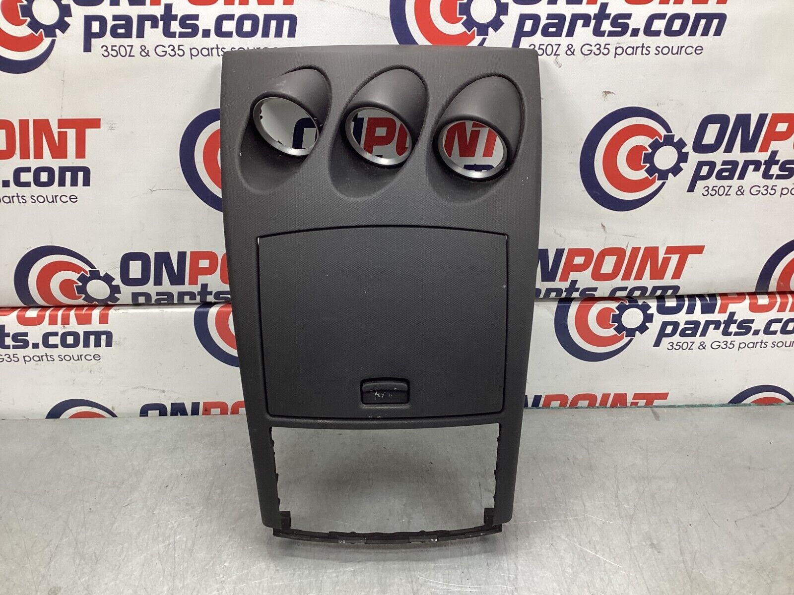 2007 Nissan Z33 350Z Front Center Dash Radio Bezel Trim OEM 25BBMF7 - On Point Parts Inc