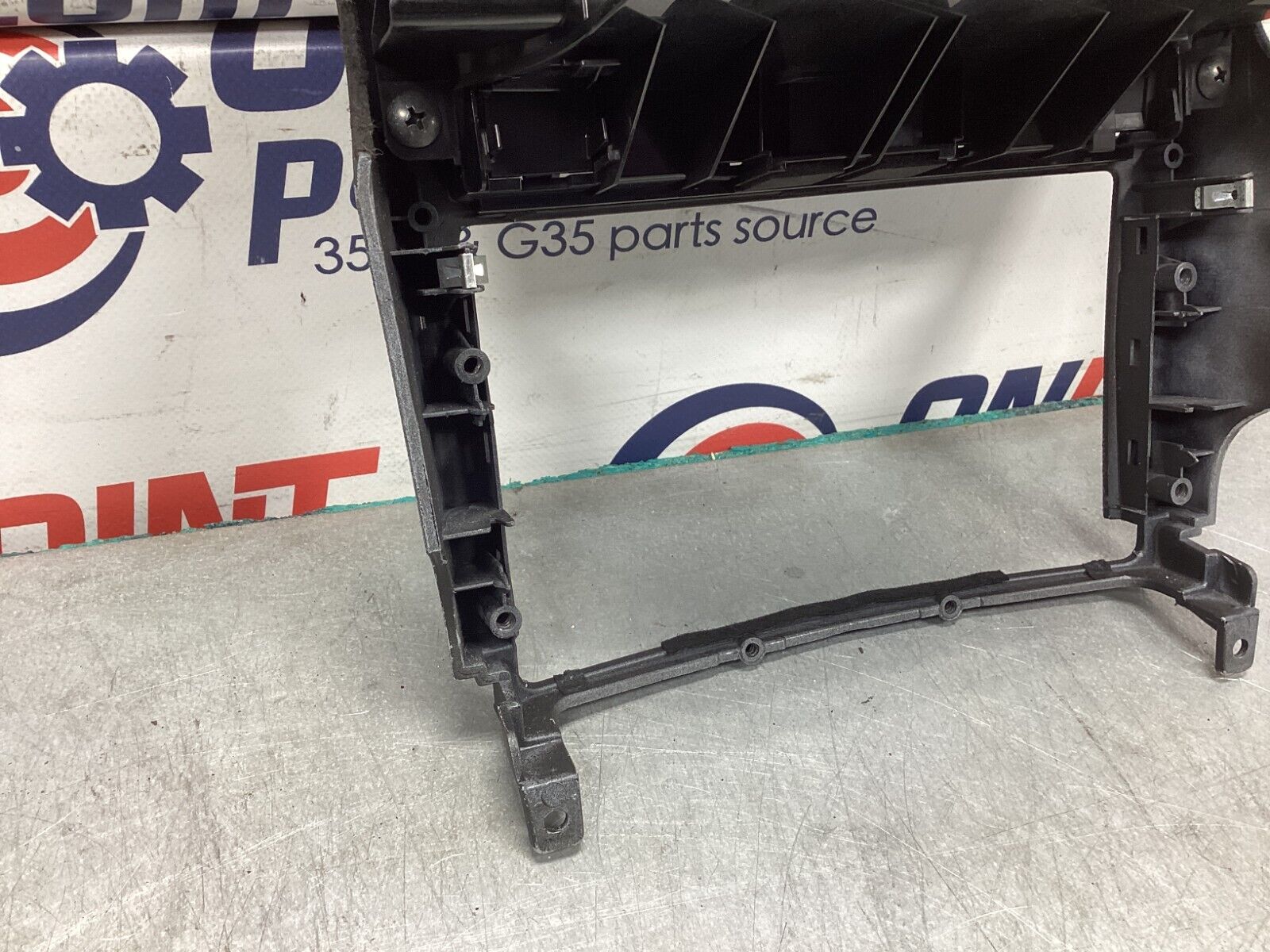 2007 Nissan Z33 350Z Front Center Dash Radio Bezel Trim OEM 25BBMF7 - On Point Parts Inc