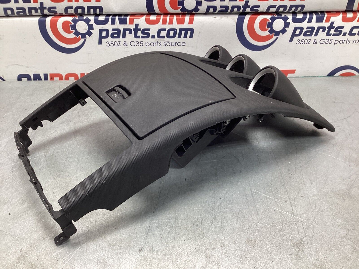 2007 Nissan Z33 350Z Front Center Dash Radio Bezel Trim OEM 25BBMF7 - On Point Parts Inc