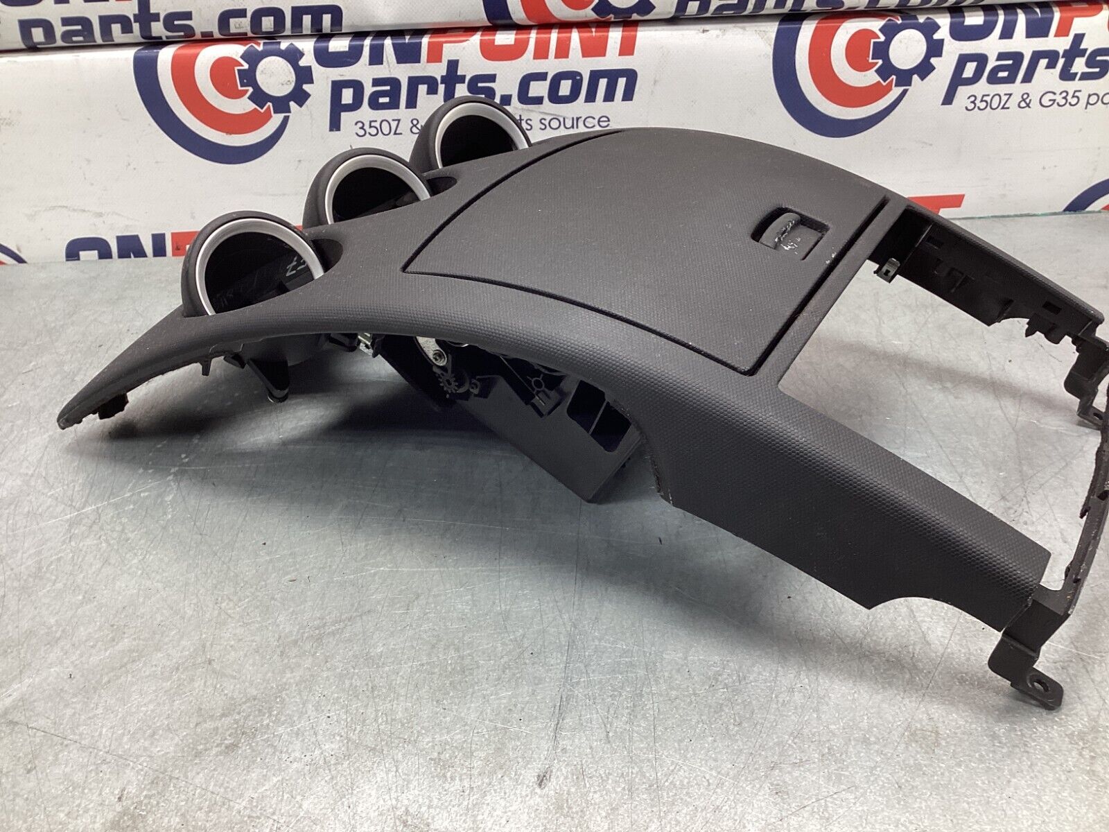 2007 Nissan Z33 350Z Front Center Dash Radio Bezel Trim OEM 25BBMF7 - On Point Parts Inc