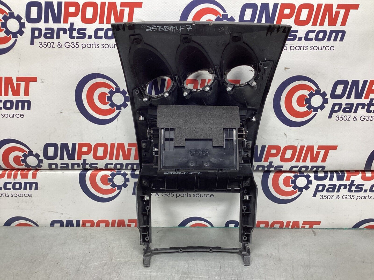 2007 Nissan Z33 350Z Front Center Dash Radio Bezel Trim OEM 25BBMF7 - On Point Parts Inc