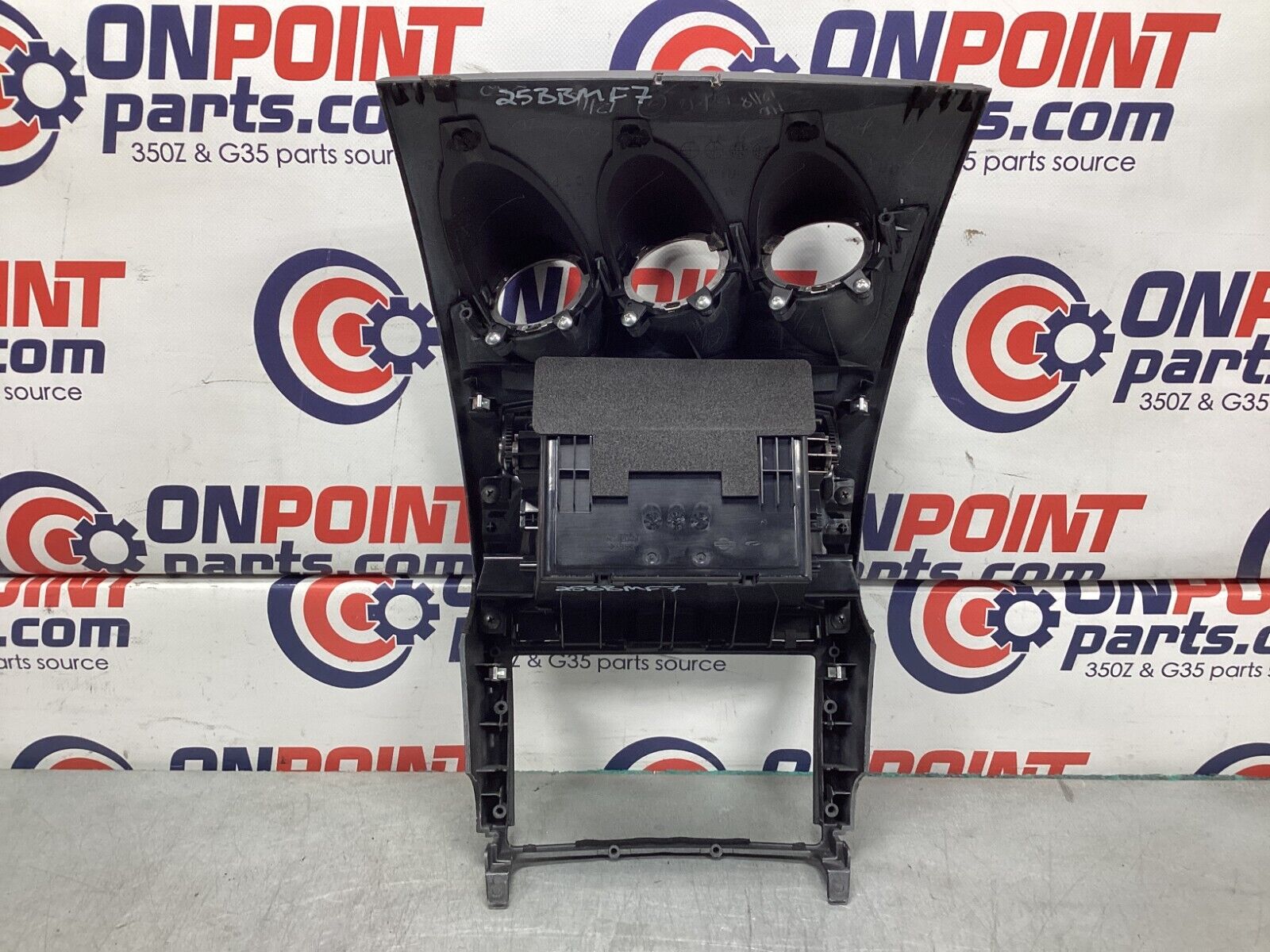 2007 Nissan Z33 350Z Front Center Dash Radio Bezel Trim OEM 25BBMF7 - On Point Parts Inc