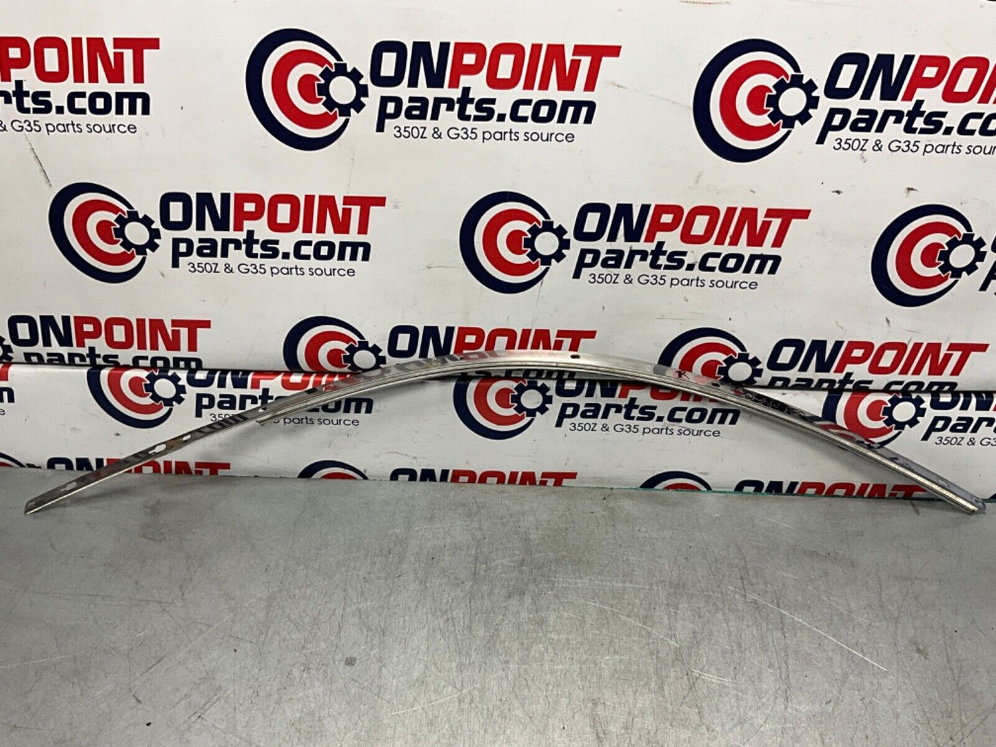 2007 Nissan Z33 350Z Passenger Right Exterior A Pillar Trim Complete OEM 25BBMF2 - On Point Parts Inc