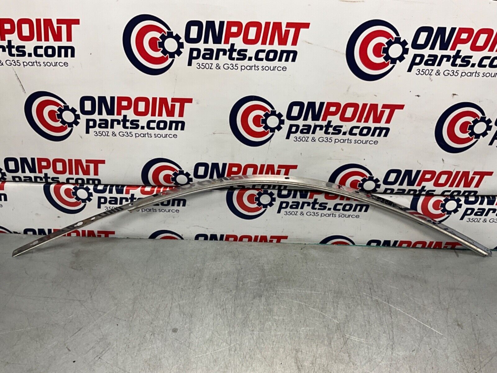 2007 Nissan Z33 350Z Passenger Right Exterior A Pillar Trim Complete OEM 25BBMF2 - On Point Parts Inc