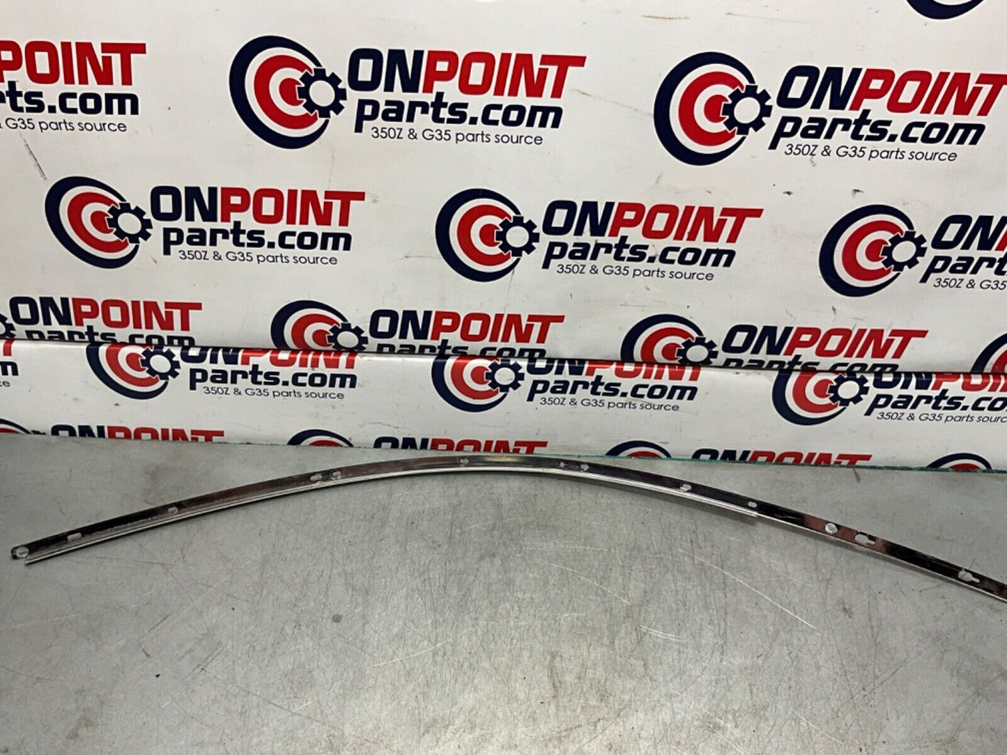 2007 Nissan Z33 350Z Passenger Right Exterior A Pillar Trim Complete OEM 25BBMF2 - On Point Parts Inc