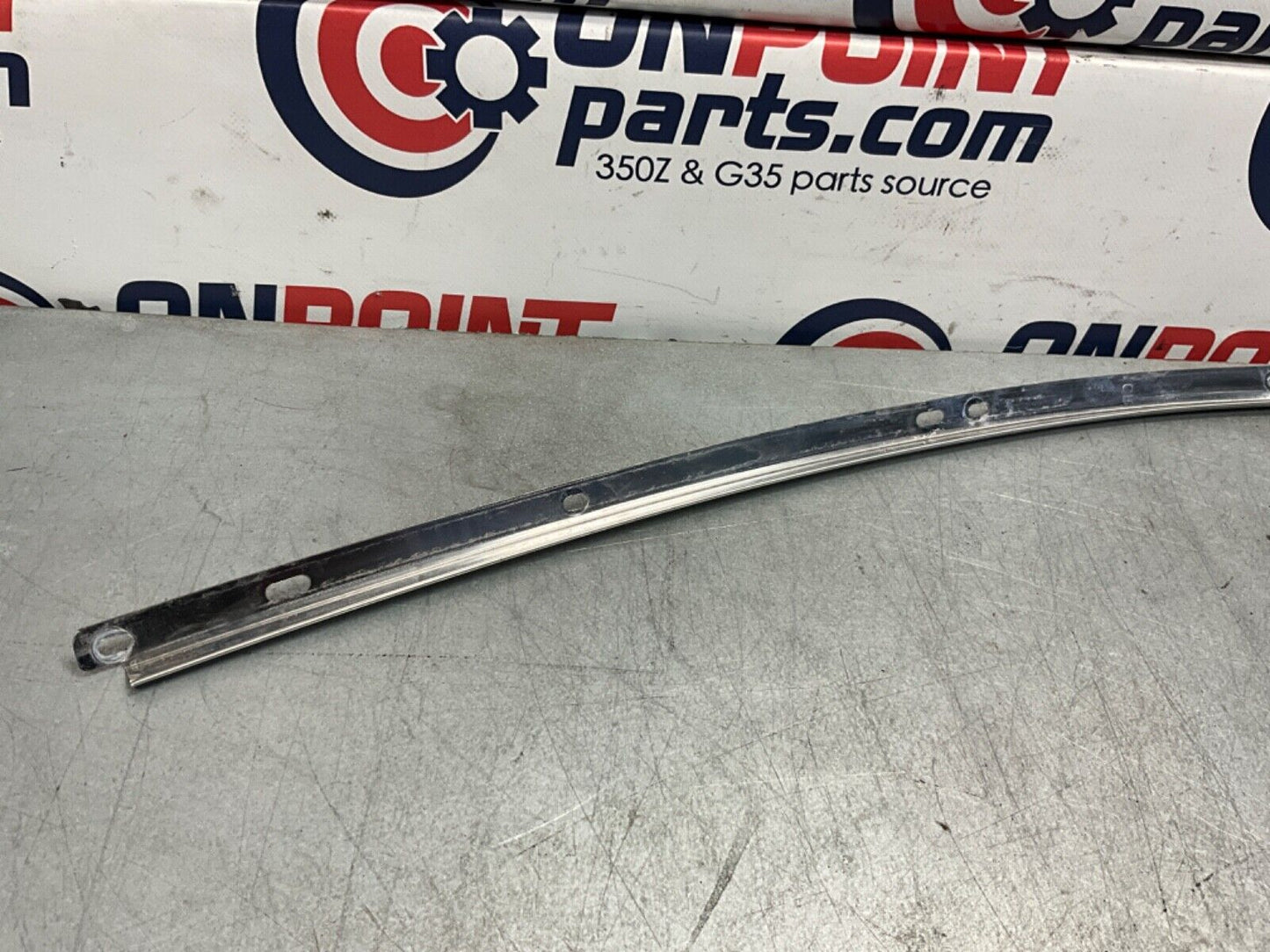 2007 Nissan Z33 350Z Passenger Right Exterior A Pillar Trim Complete OEM 25BBMF2 - On Point Parts Inc