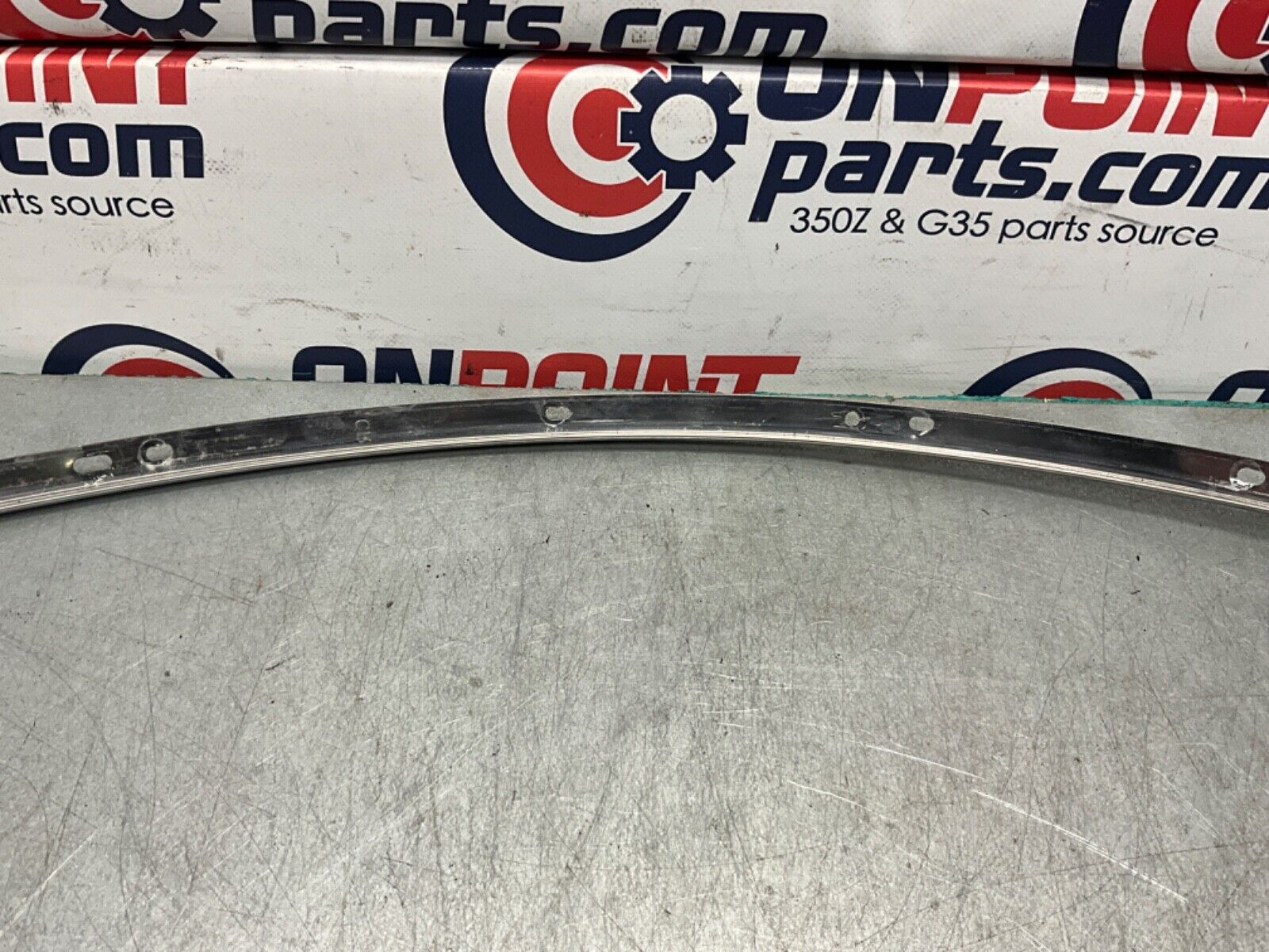 2007 Nissan Z33 350Z Passenger Right Exterior A Pillar Trim Complete OEM 25BBMF2 - On Point Parts Inc