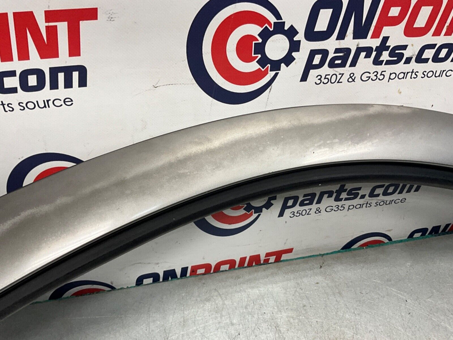 2007 Nissan Z33 350Z Passenger Right Exterior A Pillar Trim Complete OEM 25BBMF2 - On Point Parts Inc