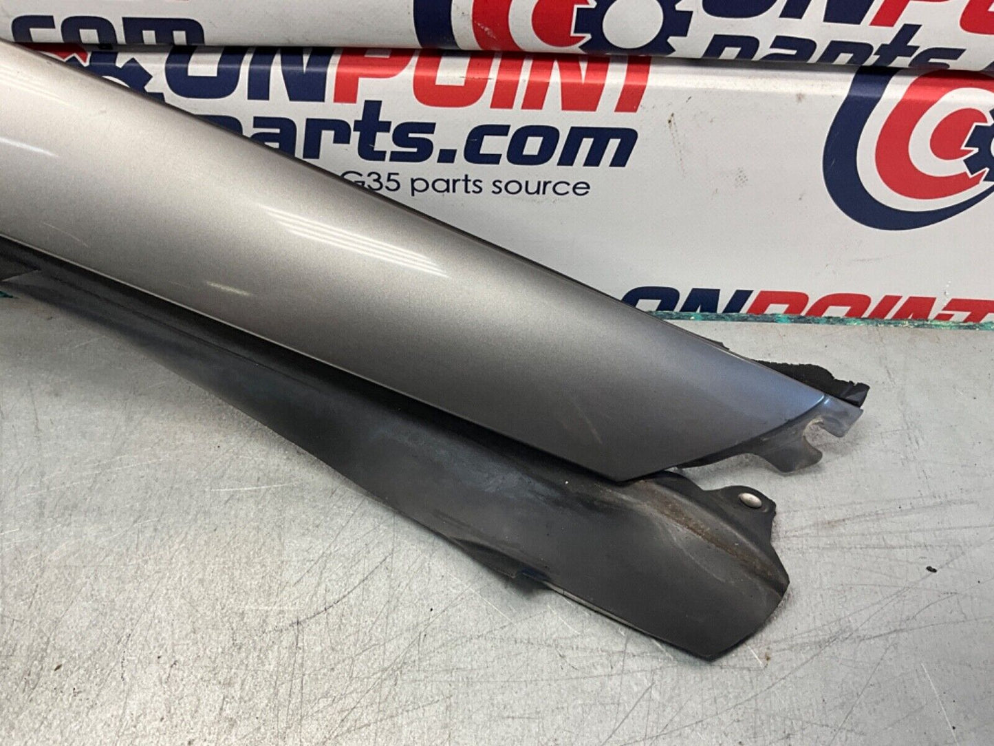 2007 Nissan Z33 350Z Passenger Right Exterior A Pillar Trim Complete OEM 25BBMF2 - On Point Parts Inc