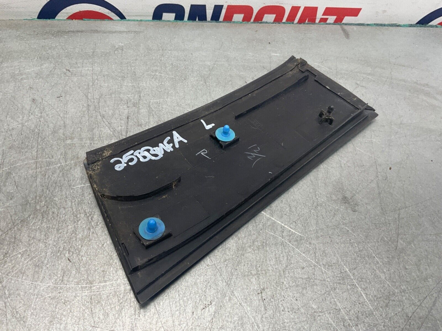 2007 Nissan Z33 350Z Driver Left Exterior B Pillar Trim 76891 OEM 25BBMFA - On Point Parts Inc