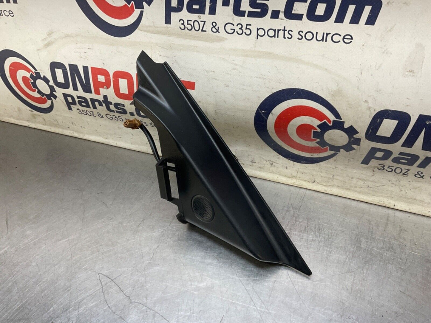 2007 Nissan Z33 350Z Passenger Right Door Tweeter Speaker Cover OEM 25BBMFE - On Point Parts Inc