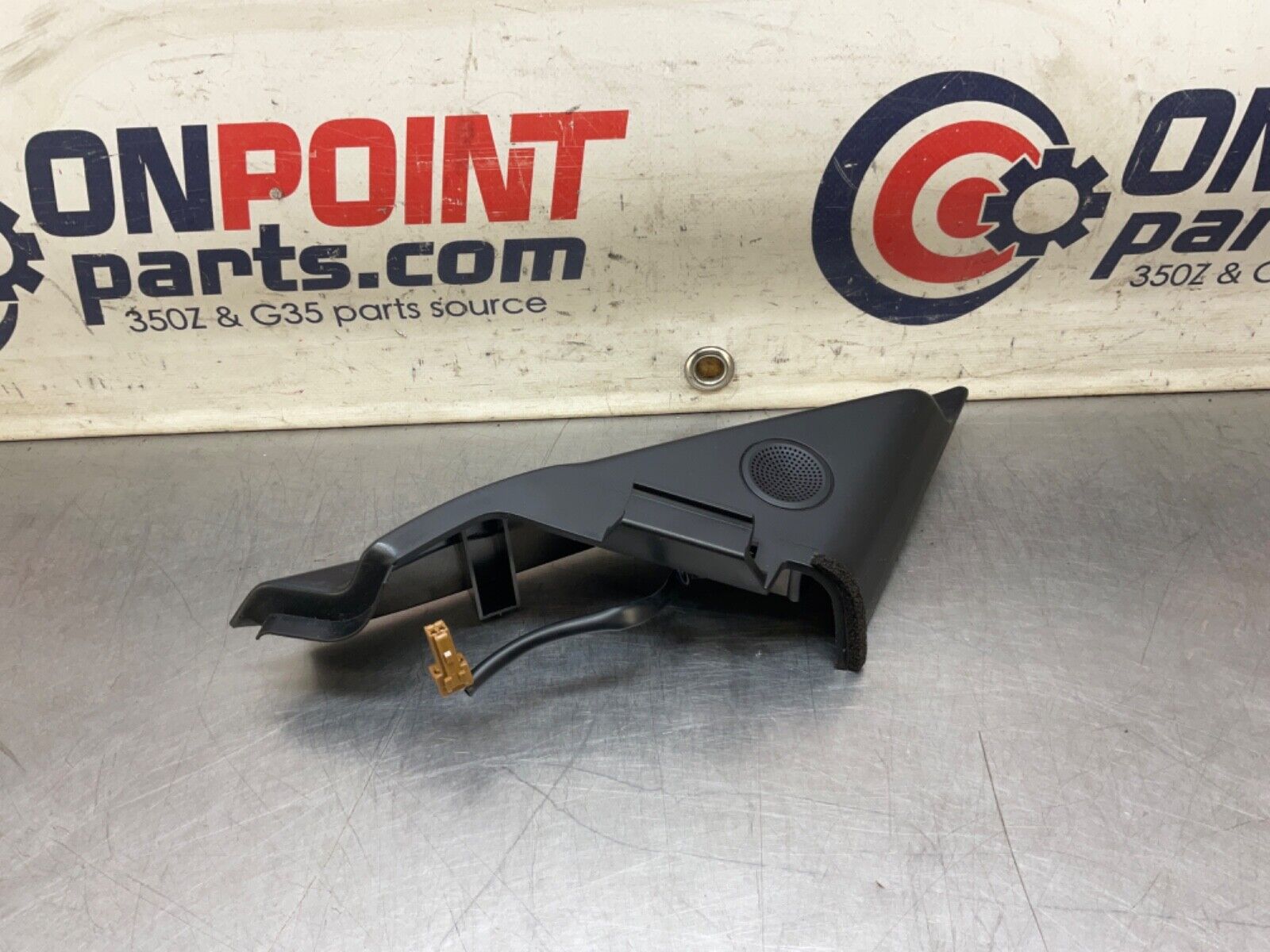 2007 Nissan Z33 350Z Passenger Right Door Tweeter Speaker Cover OEM 25BBMFE - On Point Parts Inc