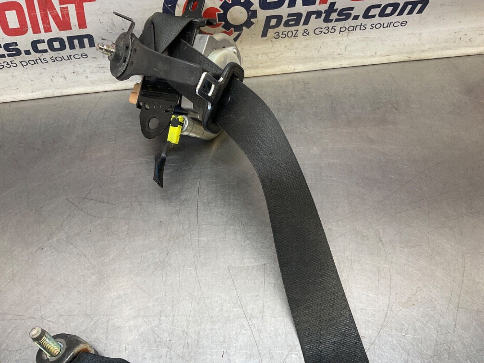 2007 Nissan Z33 350Z Driver Left Seat Belt Retractor Tensioner OEM 25BBMFE - On Point Parts Inc