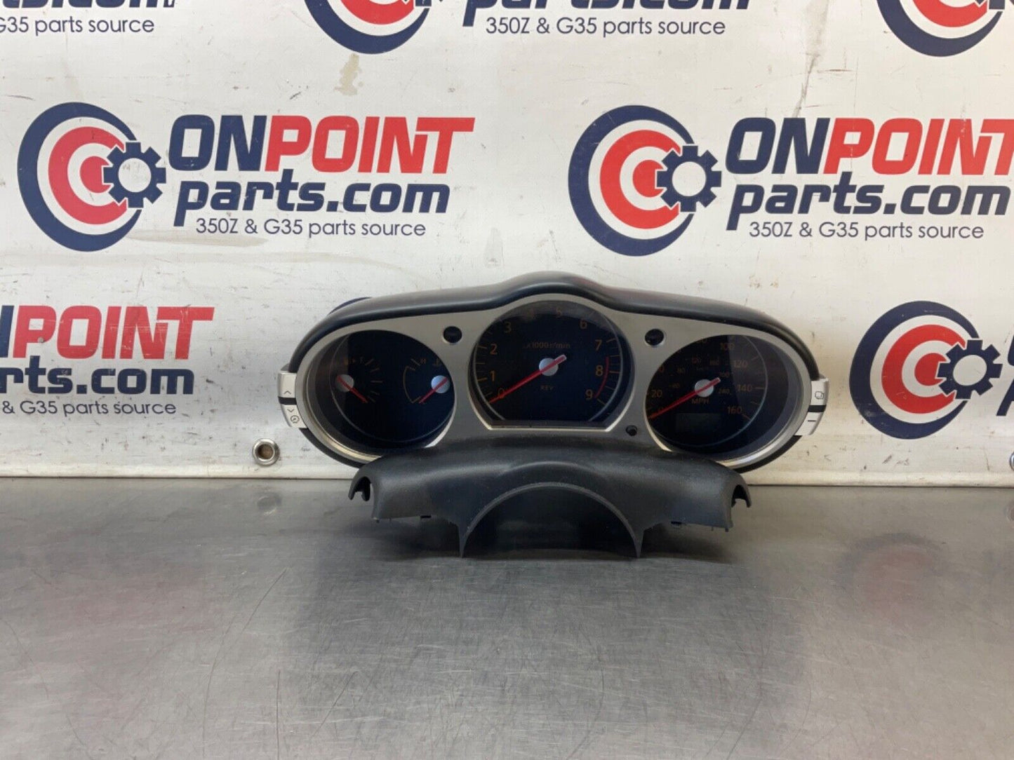 2007 Nissan Z33 350Z Speedometer Instrument Cluster OEM 25BBMFA - On Point Parts Inc