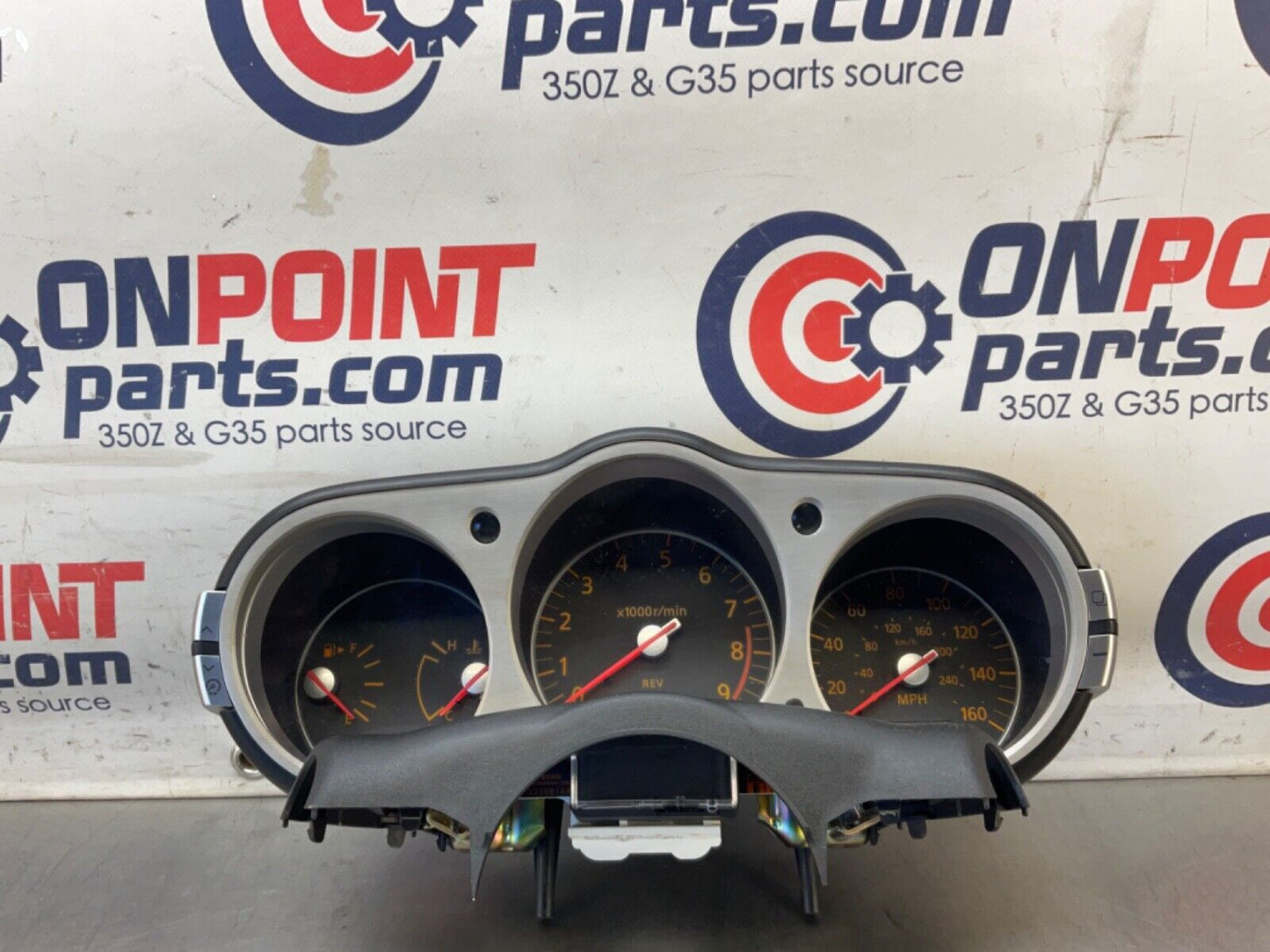 2007 Nissan Z33 350Z Speedometer Instrument Cluster OEM 25BBMFA - On Point Parts Inc