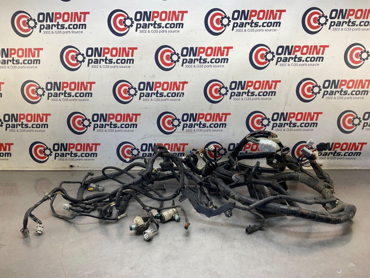 2007 Nissan Z33 350Z VQ35DE High Rev Engine Bay Body Harness MT 143k OEM 25BBMFK - On Point Parts Inc